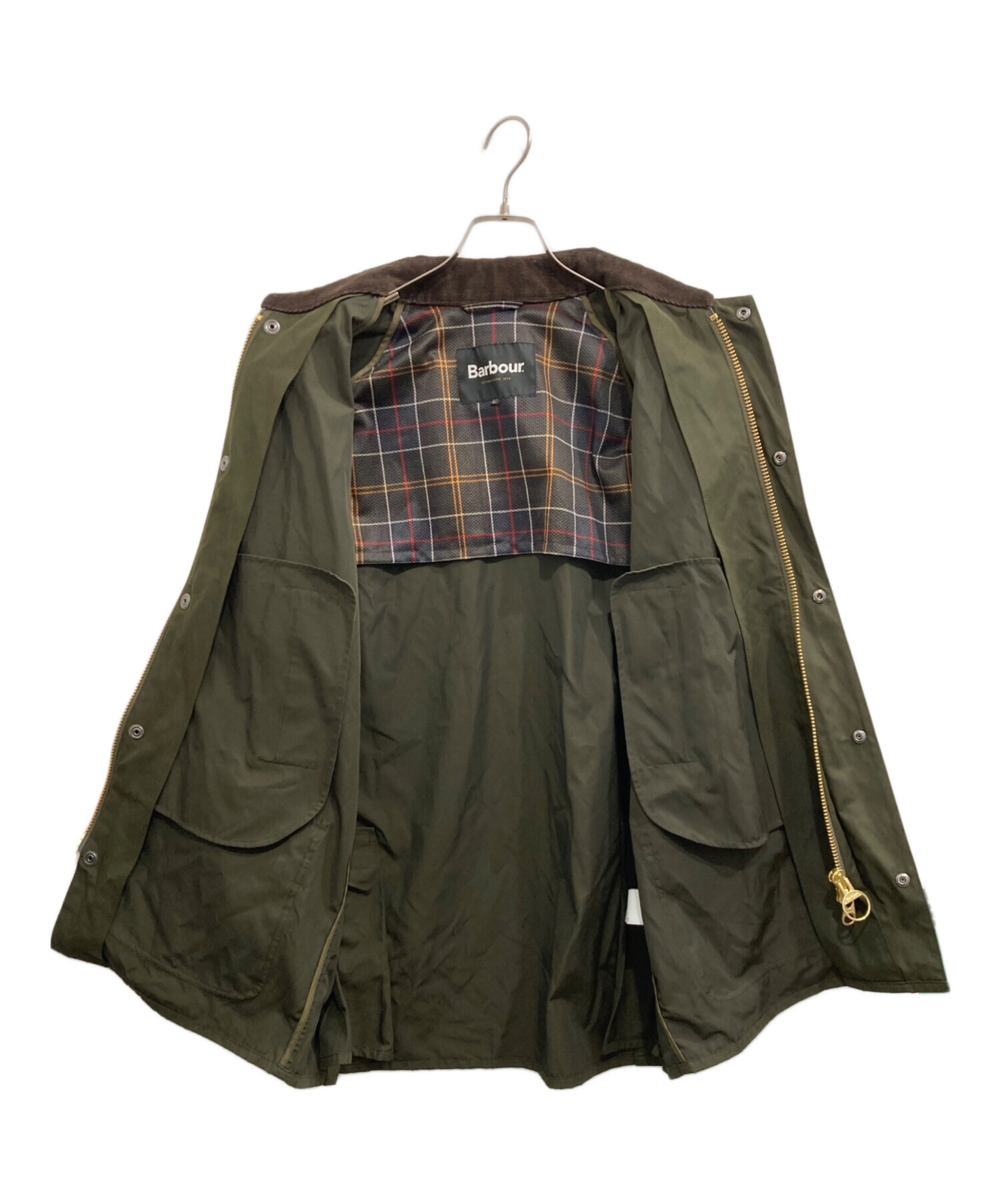 Barbour バブアービデイル city shop別注 オイル無し36サイズ バブアー ノンオイル ビデイル 2レイヤー ノンオイルドコットン