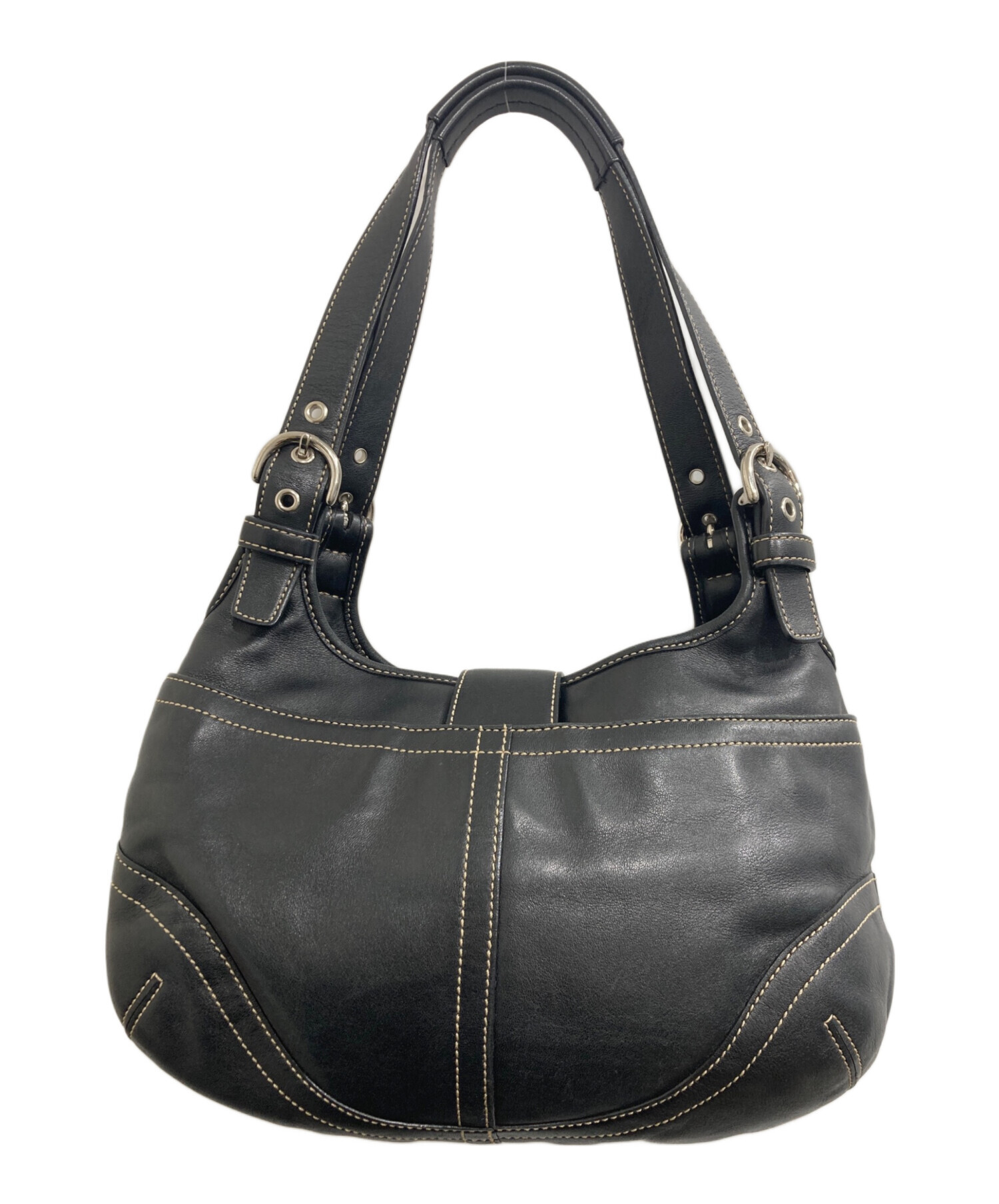 中古・古着通販】COACH (コーチ) ソーホー ハンドバッグ ブラック