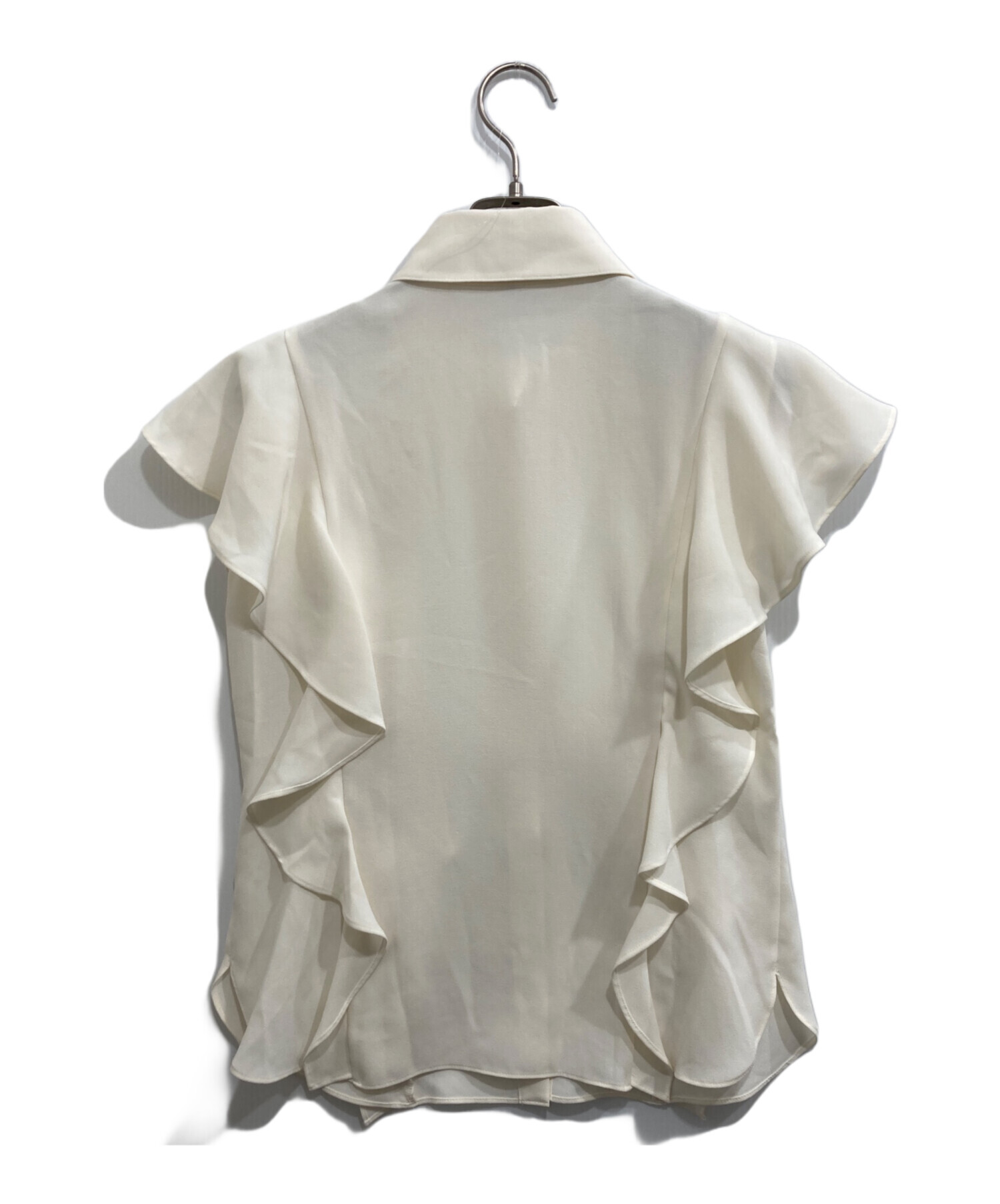 中古・古着通販】theory (セオリー) PRIME GGT BD RUFFLE TOP/ラッフル