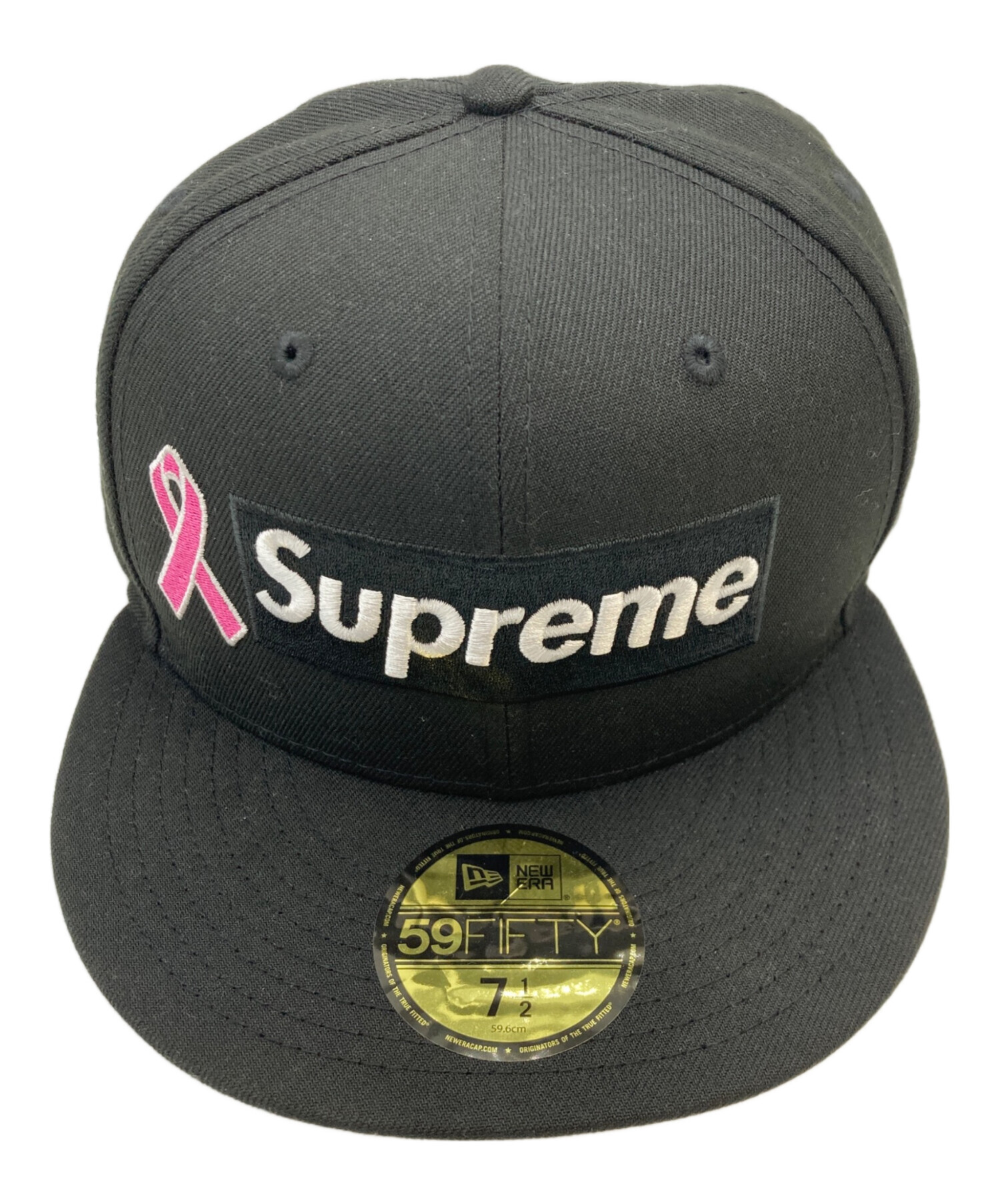 シュプリーム　キャップ　ほぼ未使用品 中古・古着通販】SUPREME (シュプリーム) キャップ ブラック｜ブランド