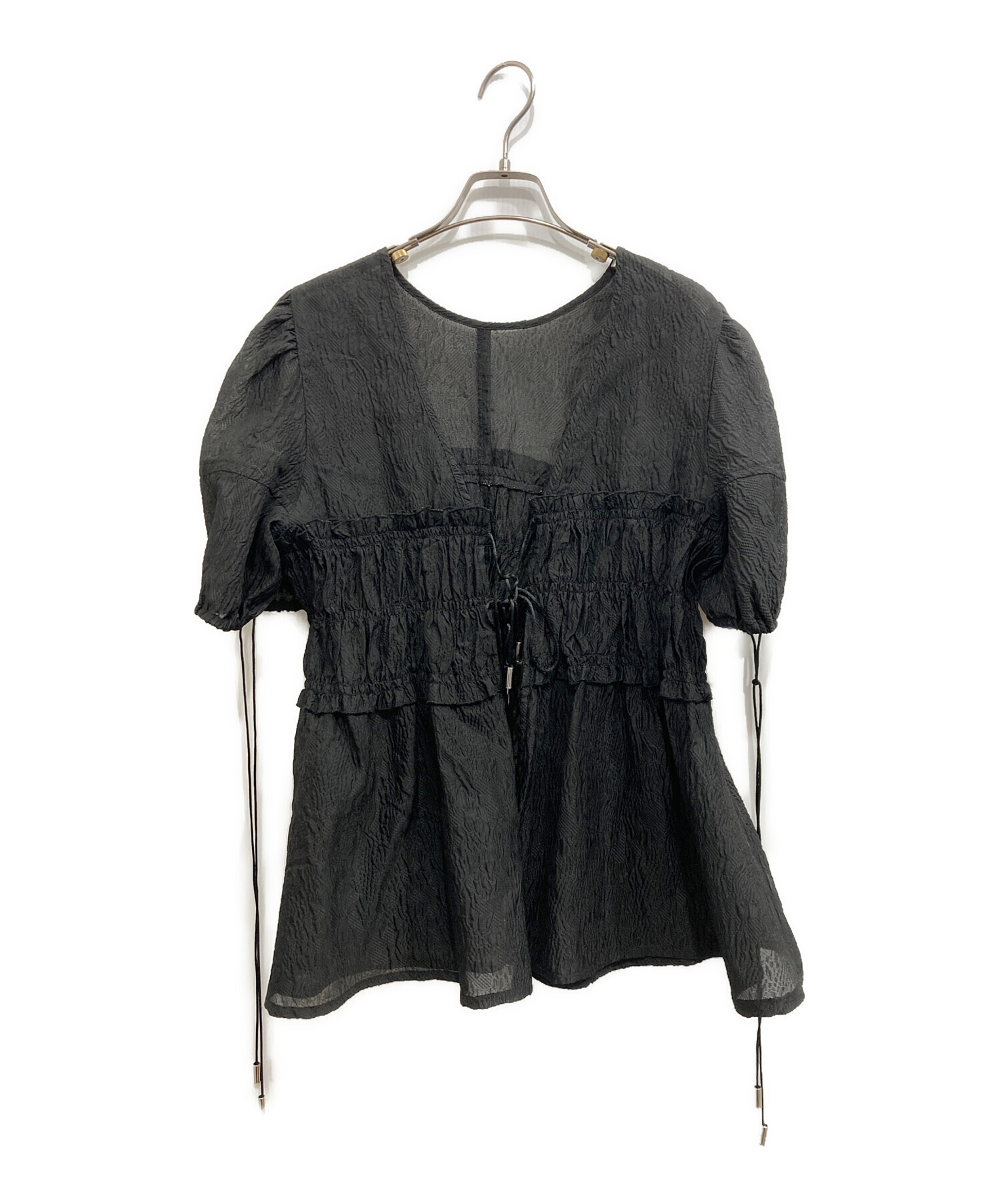 中古・古着通販】MAISON SPECIAL (メゾンスペシャル) Sheer Jacquard 