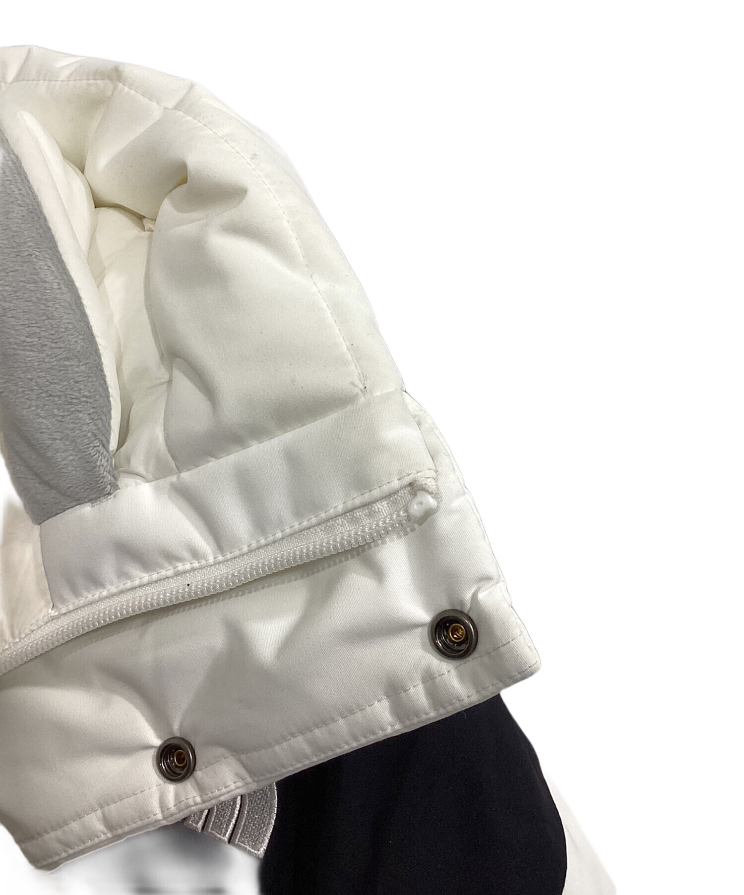 THE NORTH FACE ダウンジャケット M ホワイト/ブラック THE NORTH FACE（ザ ノースフェイス） ノースフェイス ダウン