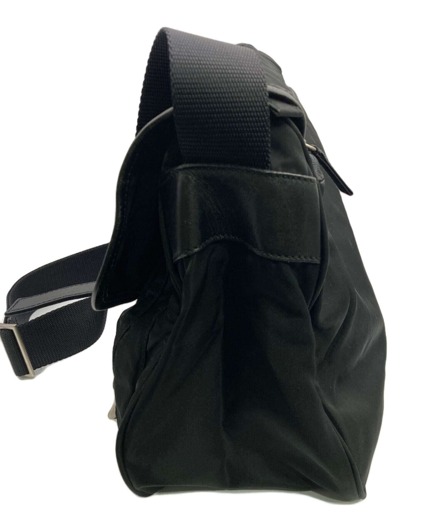中古・古着通販】PRADA (プラダ) ナイロン メッセンジャーバッグ
