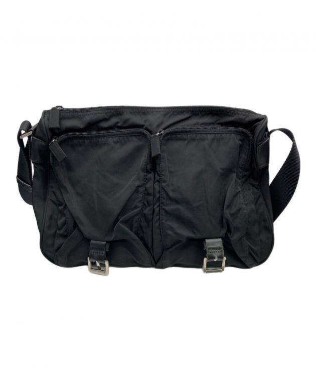 中古・古着通販】PRADA (プラダ) ナイロン メッセンジャーバッグ