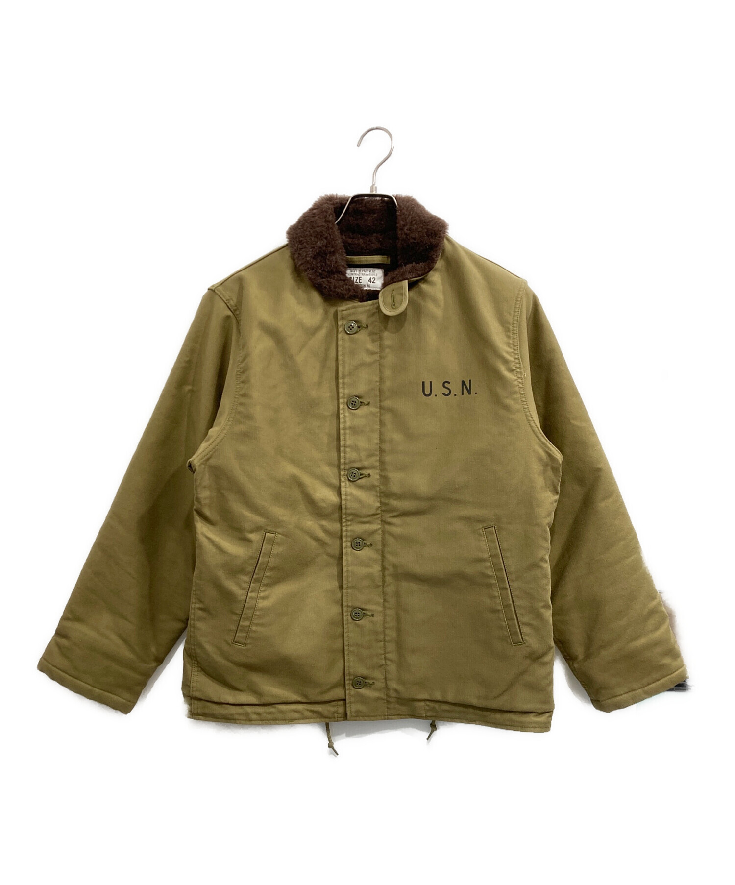 中古・古着通販】HOUSTON (ヒューストン) ALPACA N-1 DECK JACKE 