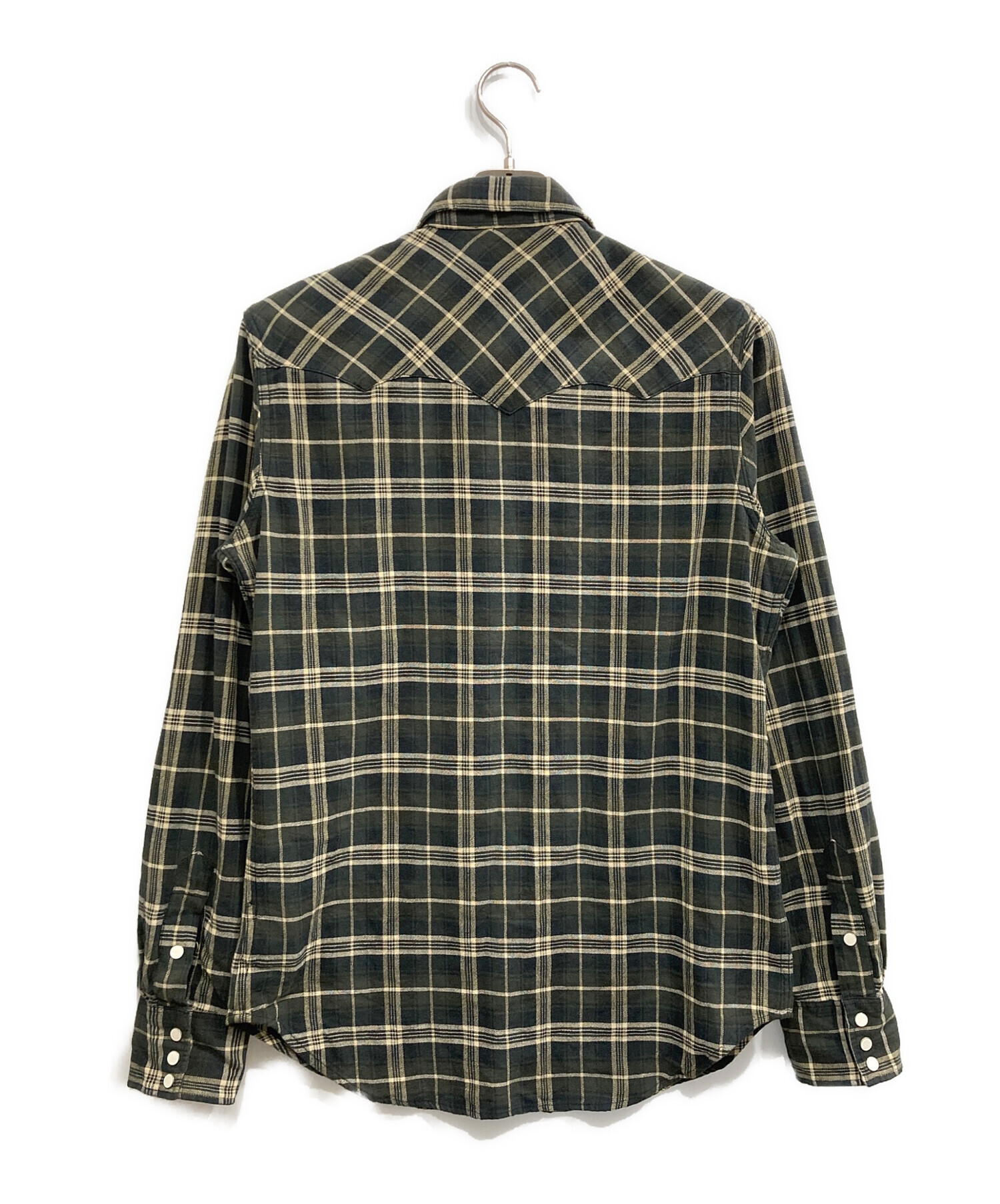 中古・古着通販】RRL (ダブルアールエル) チェックウエスタン