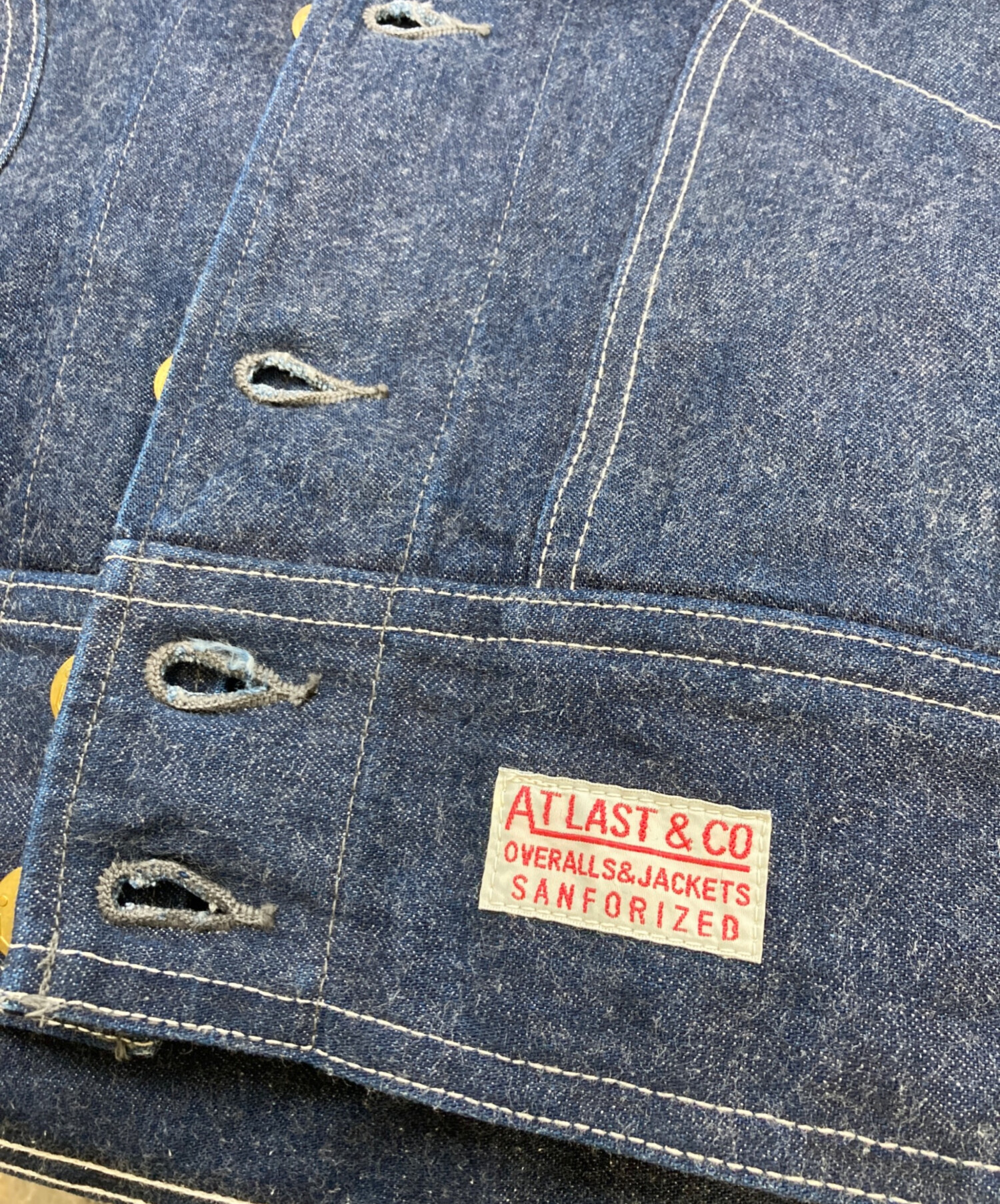 atlast workcap set アットラスト 中古・古着通販】ATLAST & CO (アットラスト) デニムワークジャケット