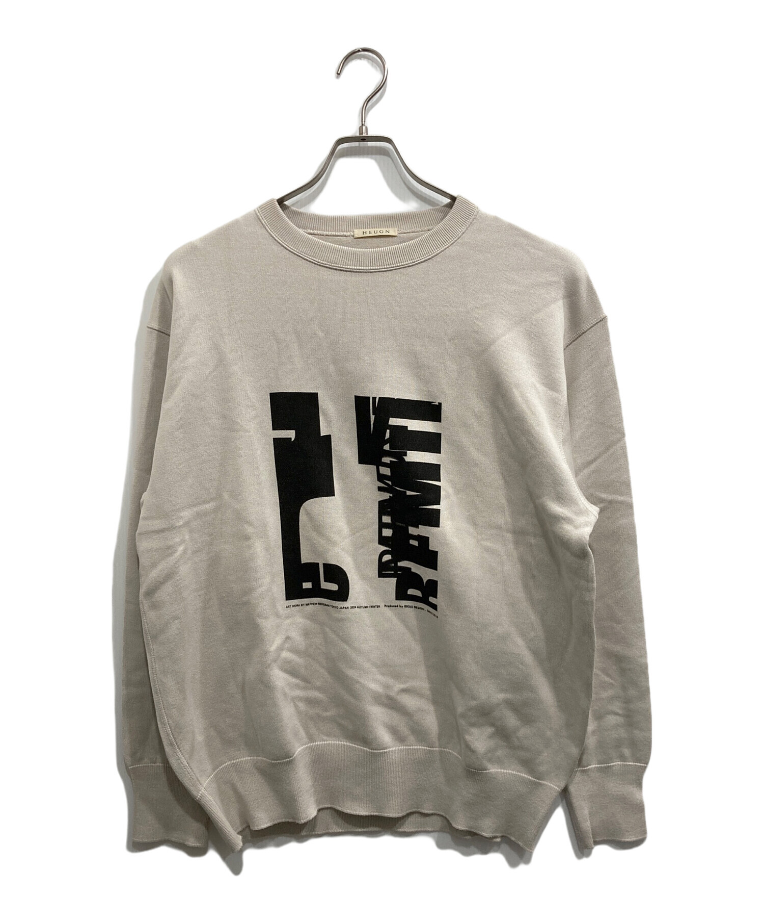 プリント コットンニット&amp;コート HEUGN｜ユーゲン別注プリントコットンニット｜L'ECHOPPE｜ブログ