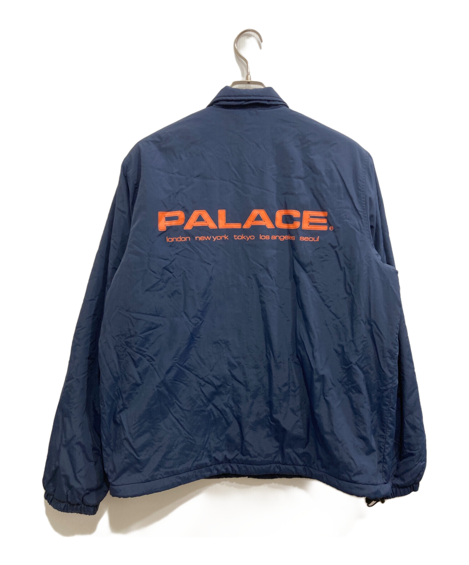 中古・古着通販】PALACE (パレス) FLEECE LINED COACH JACKET ネイビー