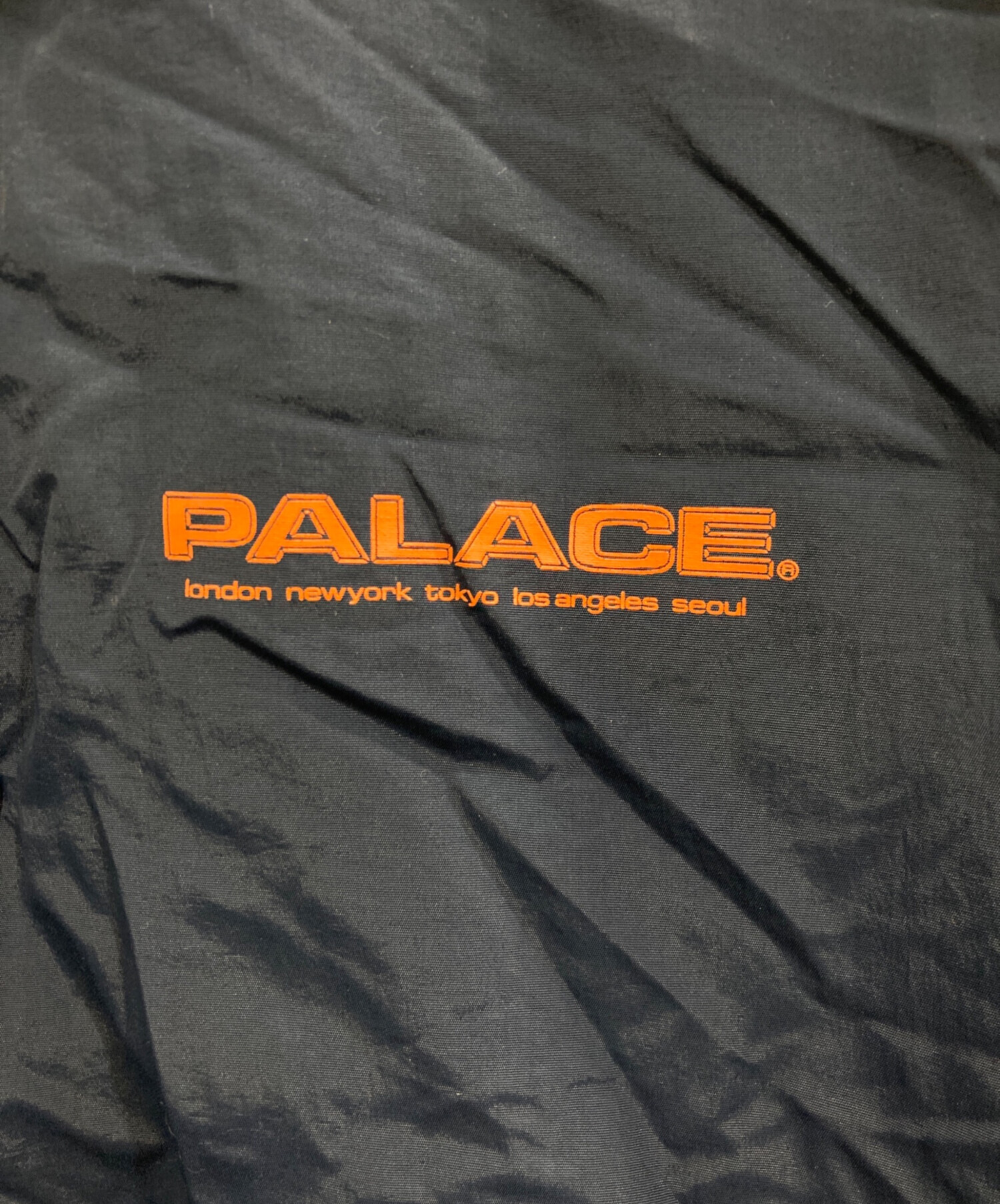 中古・古着通販】PALACE (パレス) FLEECE LINED COACH JACKET ネイビー