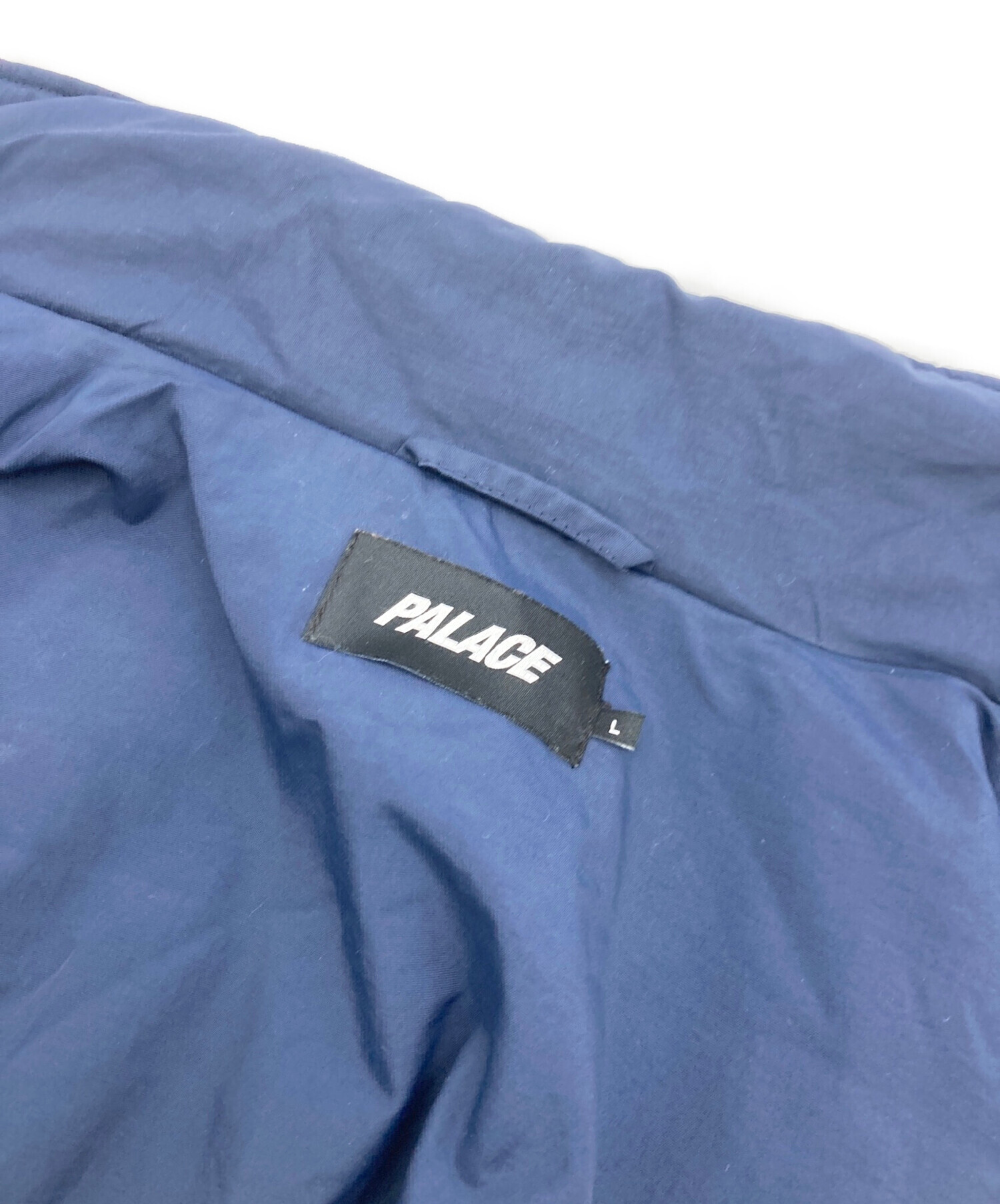 中古・古着通販】PALACE (パレス) FLEECE LINED COACH JACKET ネイビー