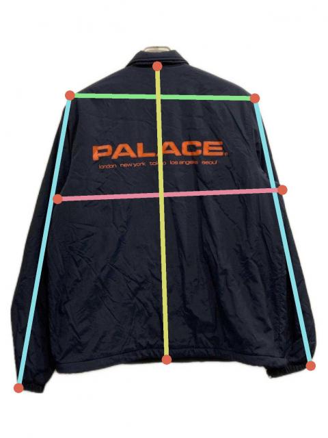 中古・古着通販】PALACE (パレス) FLEECE LINED COACH JACKET ネイビー