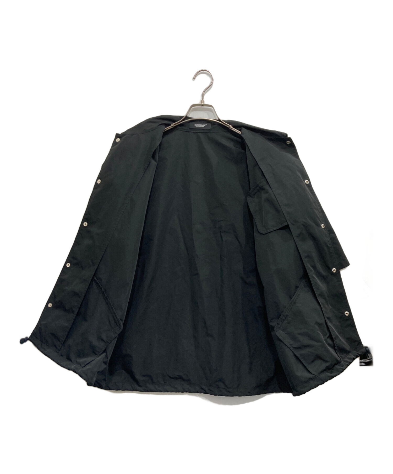 UNDERCOVER 初期 黒タグ アシンメトリーJKT 中古・古着通販】UNDERCOVER (アンダーカバー) 半袖BIGコーチJKT