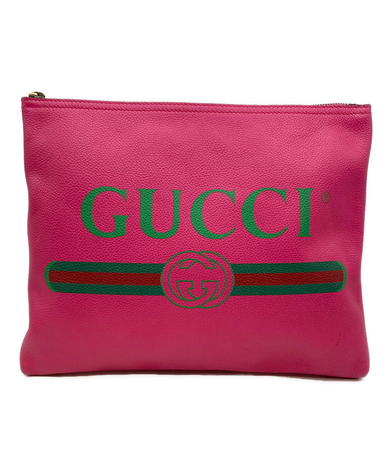 中古・古着通販】GUCCI (グッチ) クラッチバッグ ピンク｜ブランド