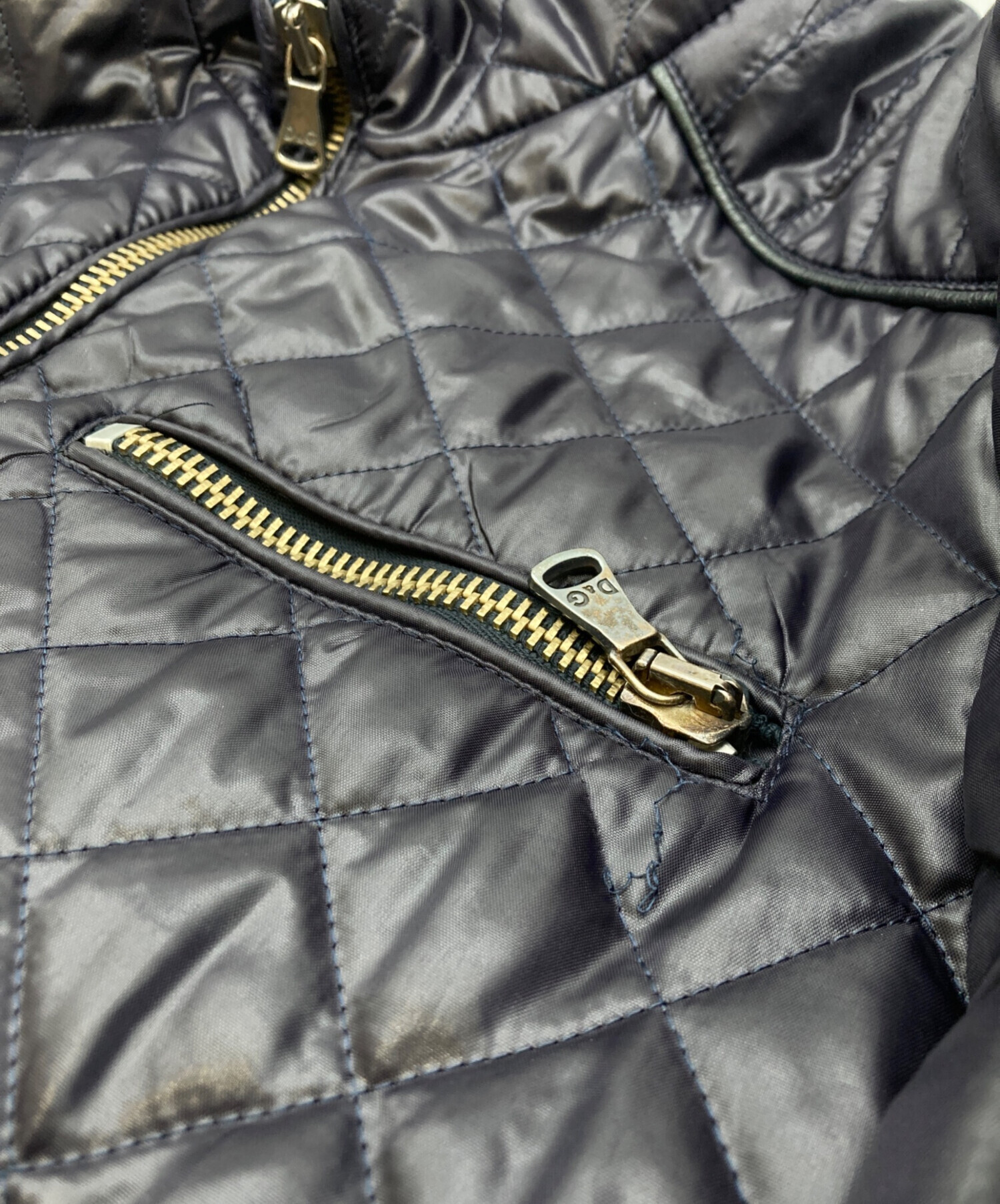 中古・古着通販】D&G (ディーアンドジー) キルティングライダース