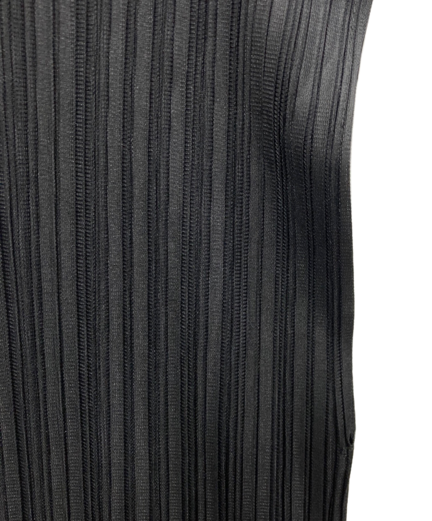 美品近年モデルPLEATS PLEASE アコーディオン　ノースリーブ　ブラック Pleats Please Issey Miyake ノースリーブ プリーツドレス | ブラック