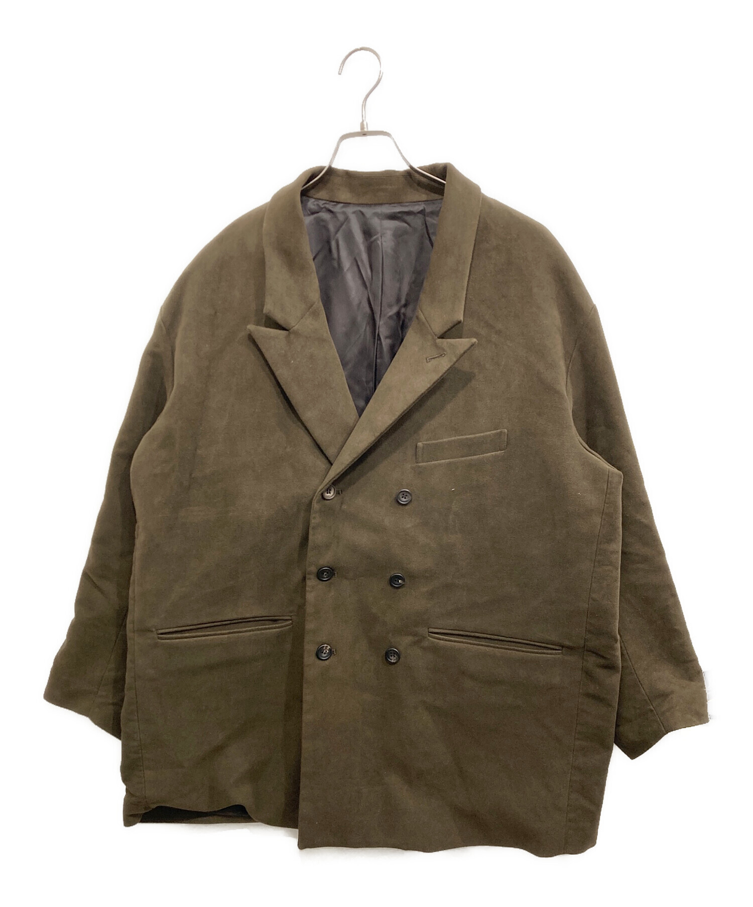 中古・古着通販】THE DAY (ザデイ) モールスキン ダブル ブレステッド 
