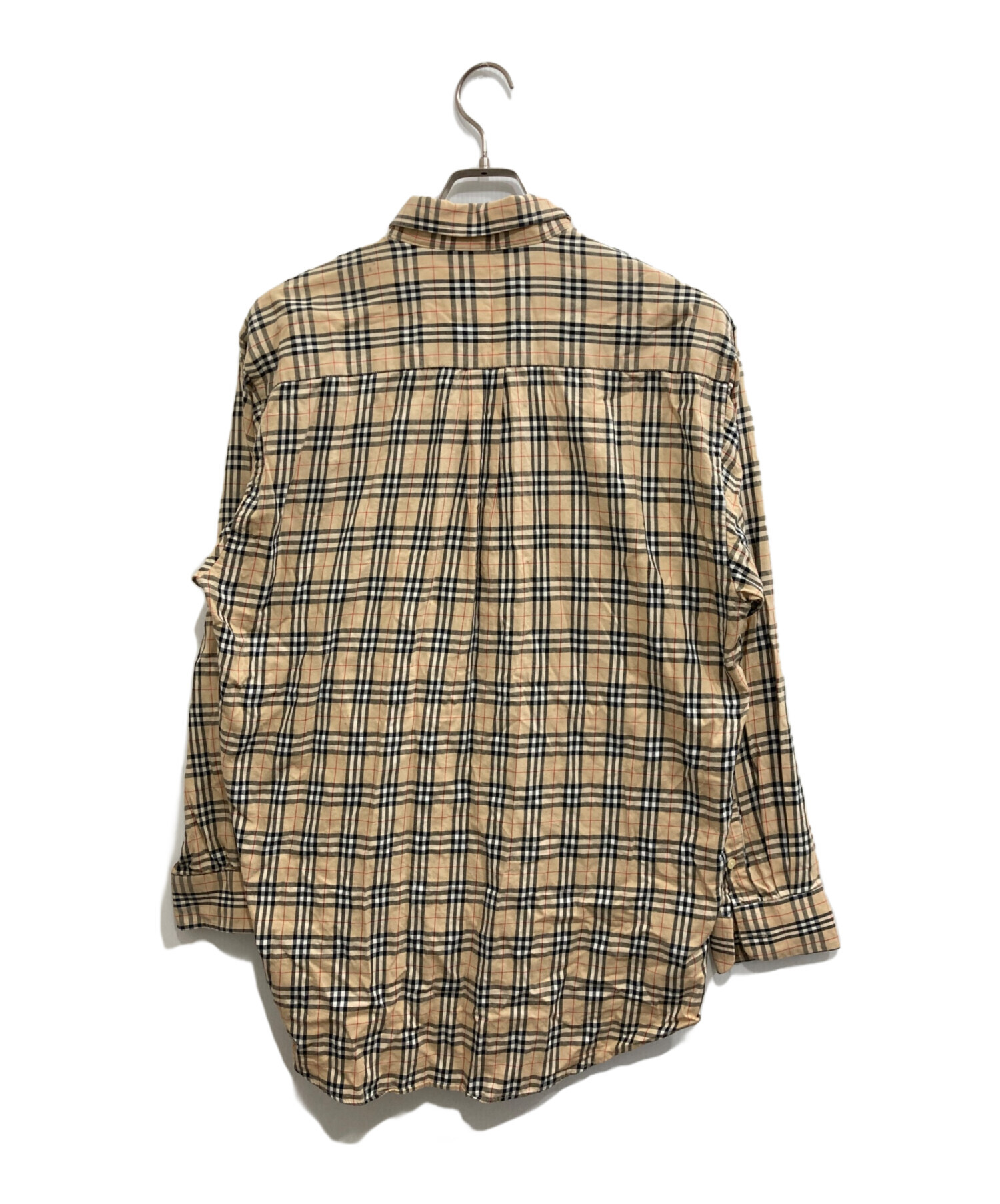 希少　バーバリー　長袖シャツ　ノバチェック13 ベージュ　オールド　ヴィンテージ 中古・古着通販】Burberry's (バーバリー) ノヴァチェックシャツ