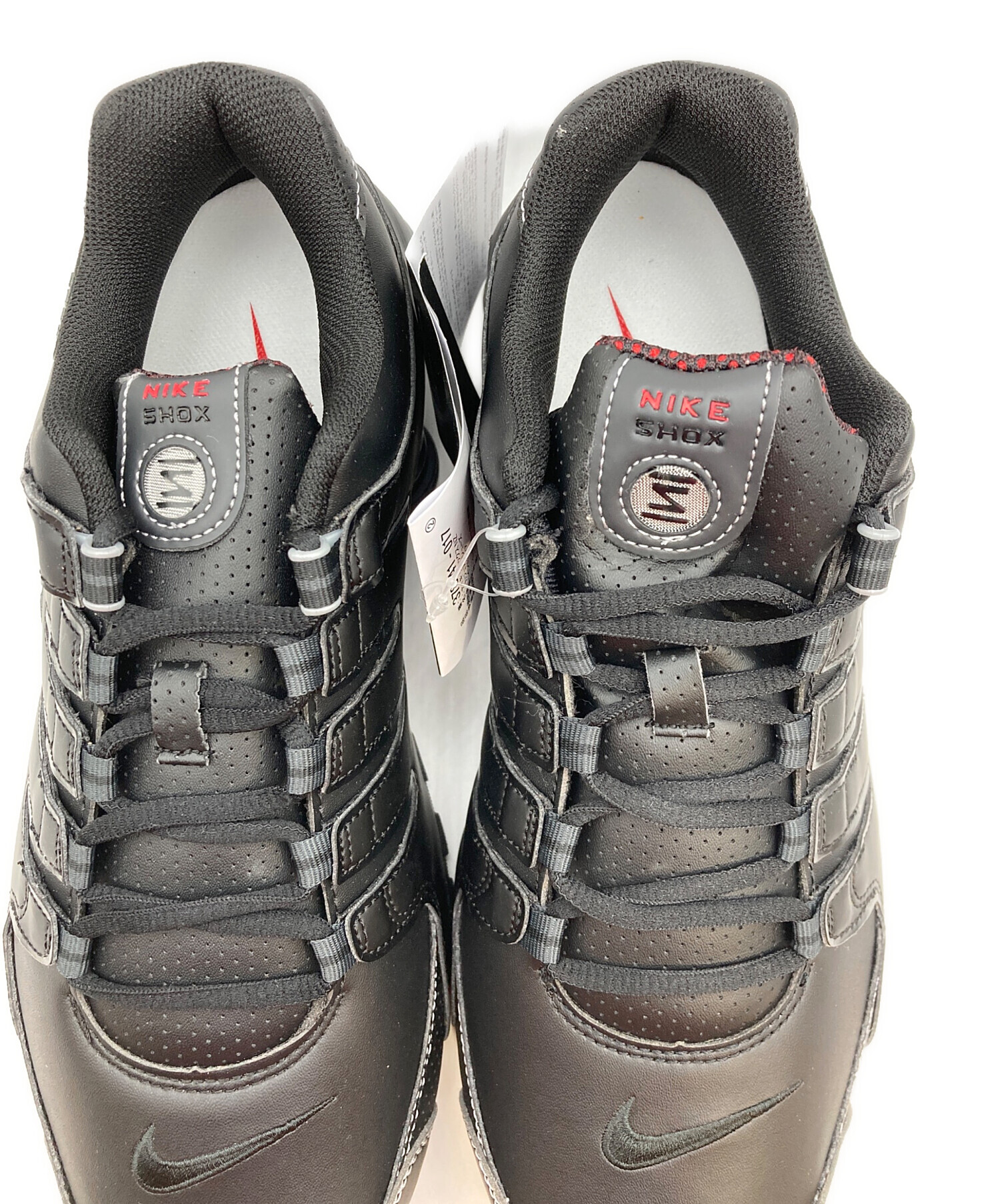 Nike Shox ブラックレザーシューズ 未使用 中古・古着通販】NIKE (ナイキ) Shox NZ 