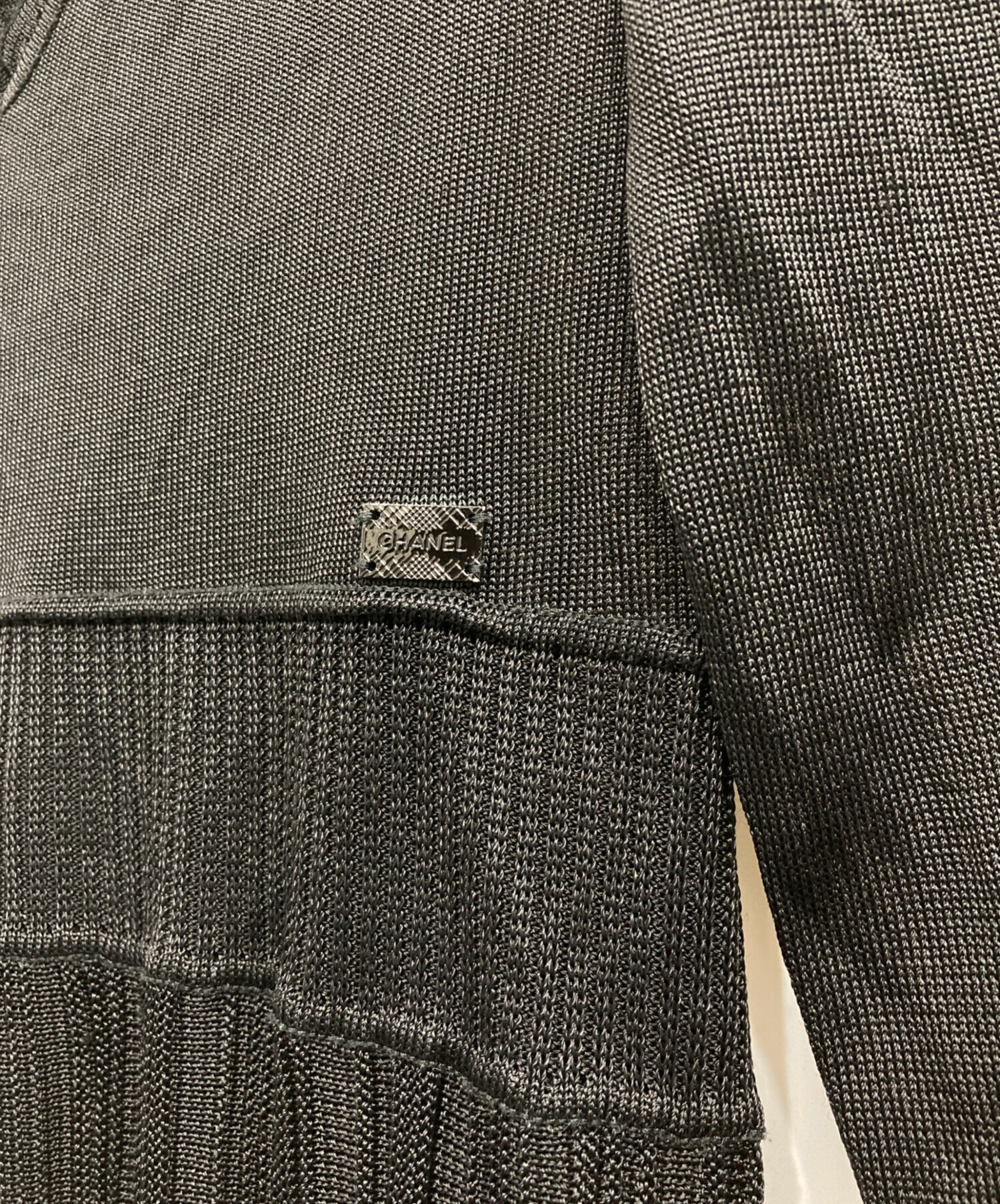 中古・古着通販】CHANEL (シャネル) シースルーワンピース ブラック