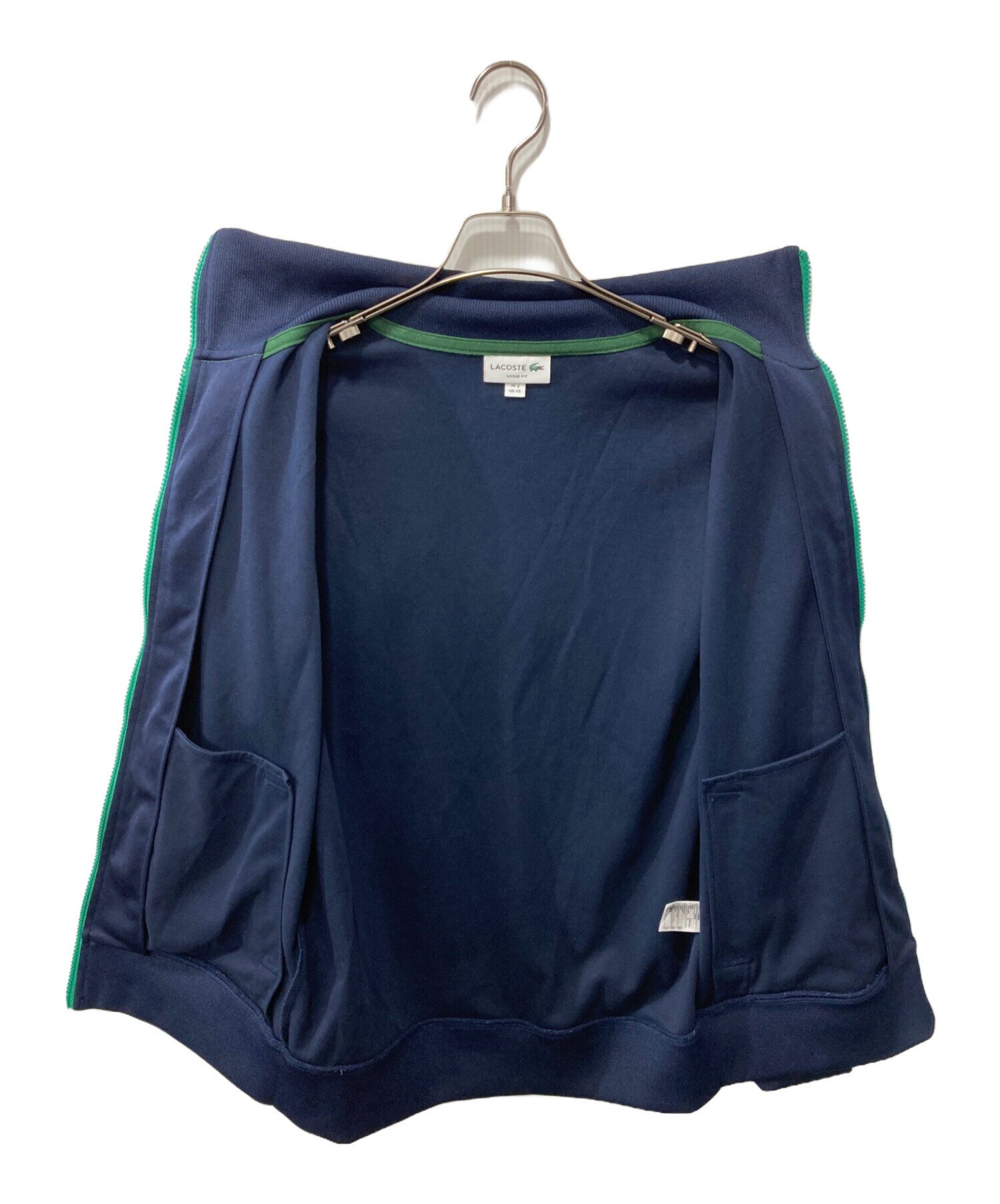トラックジャケットxs ラコステ LACOSTE 中古・古着通販】LACOSTE ショルダーラインスウェット (ラコステ) トップス