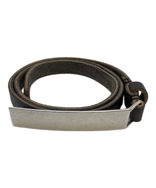 中古・古着通販】OUR LEGACY (アワーレガシー) STRAP BELT ブラック