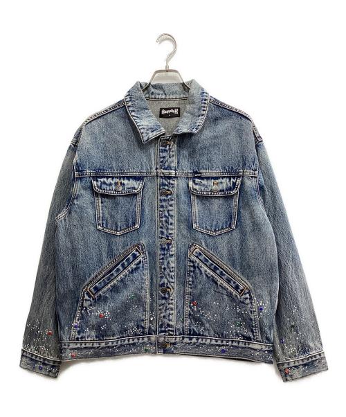中古・古着通販】SUPPLIER (サプライヤー) Rhinestone Denim Jacket