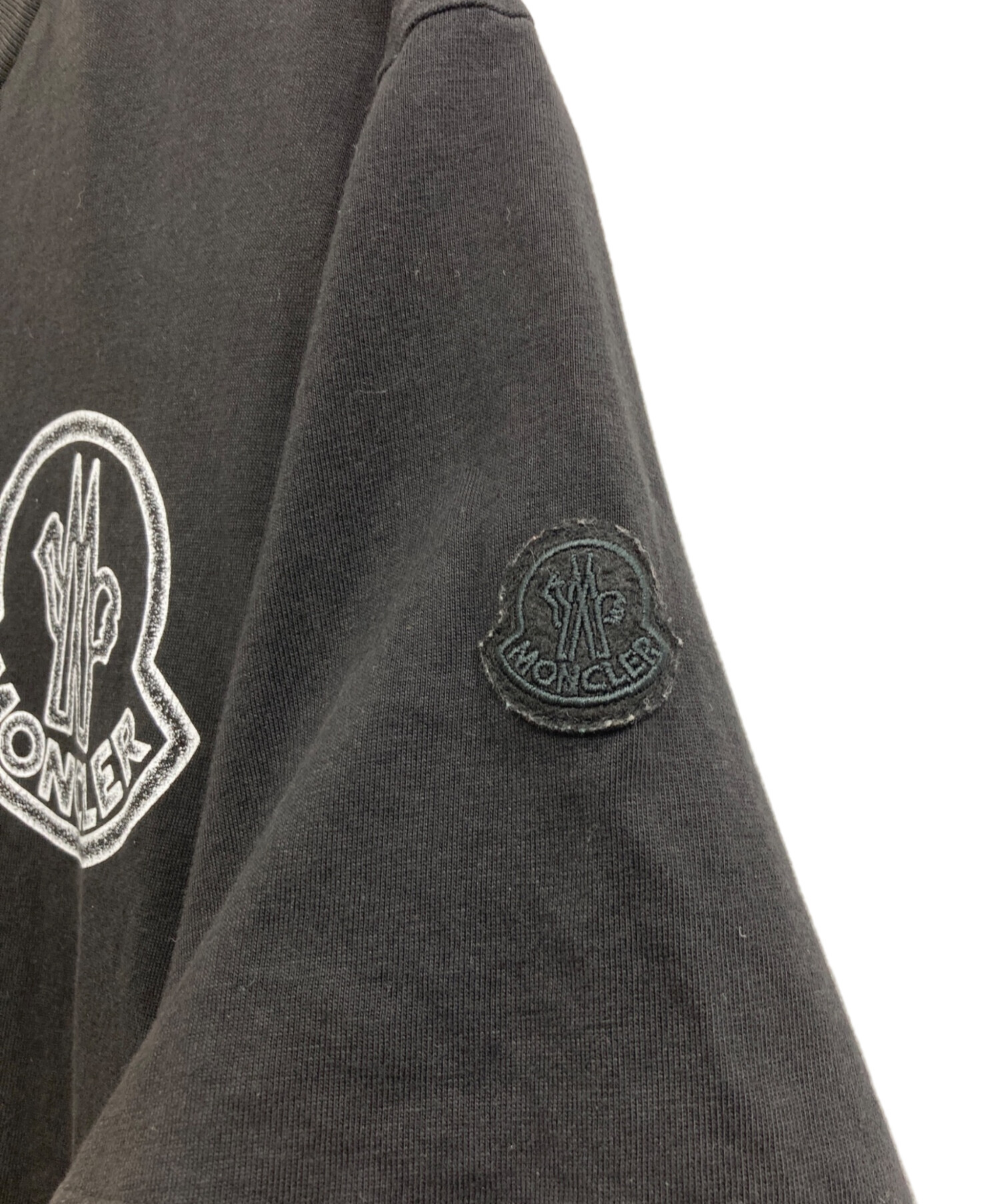 MONCLER クマプリント コットントップス　新品　未使用　タグ付 中古・古着通販】MONCLER (モンクレール) PRINT LOGO COTTON S/S T