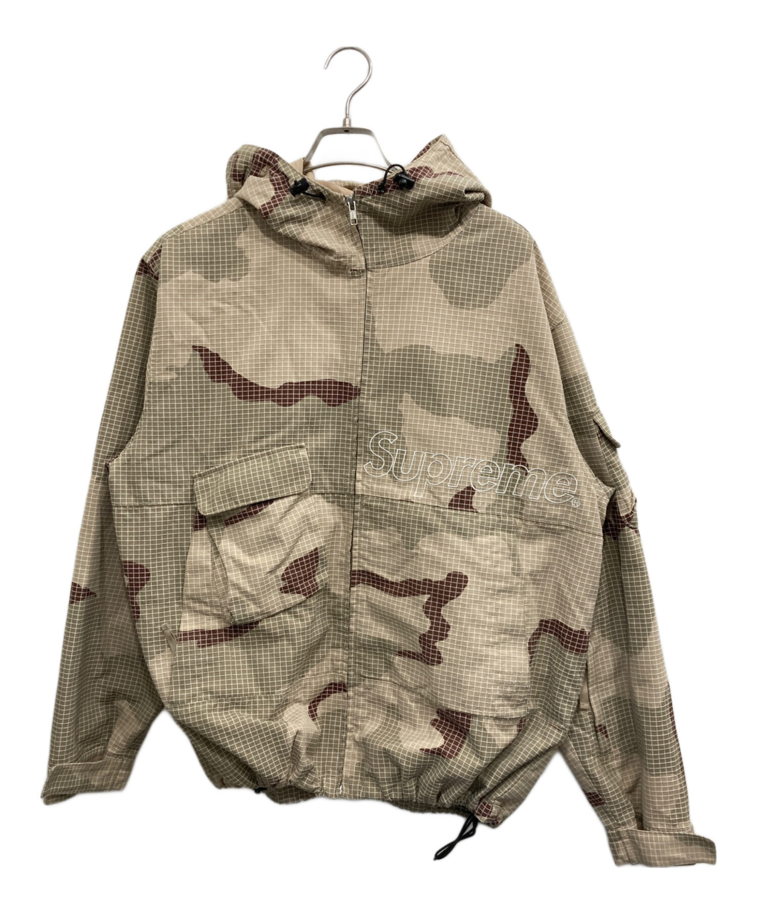 supreme シュプリーム ジャケット ベージュ 中古・古着通販】Supreme (シュプリーム) Ripstop Utility Jacket