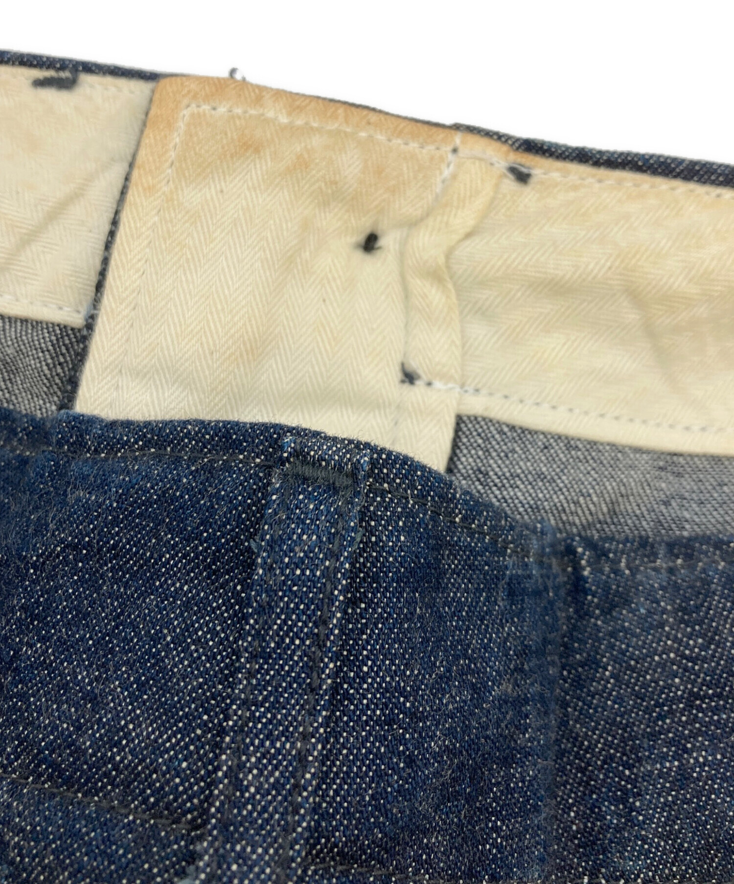 中古・古着通販】ATLAST & CO (アットラスト) ワーク デニムチノパンツ
