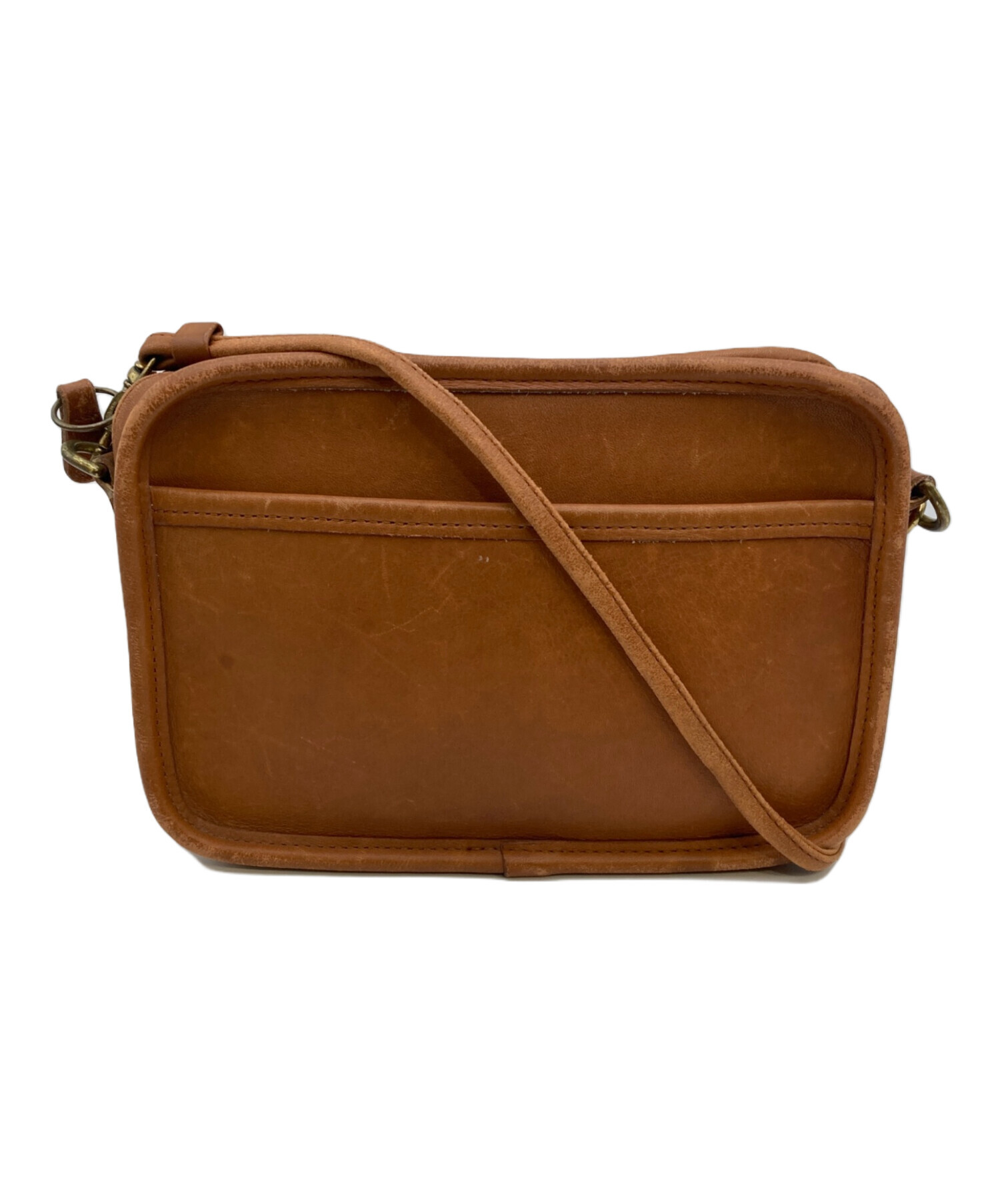 中古・古着通販】COACH (コーチ) ショルダーバッグ ブラウン｜ブランド