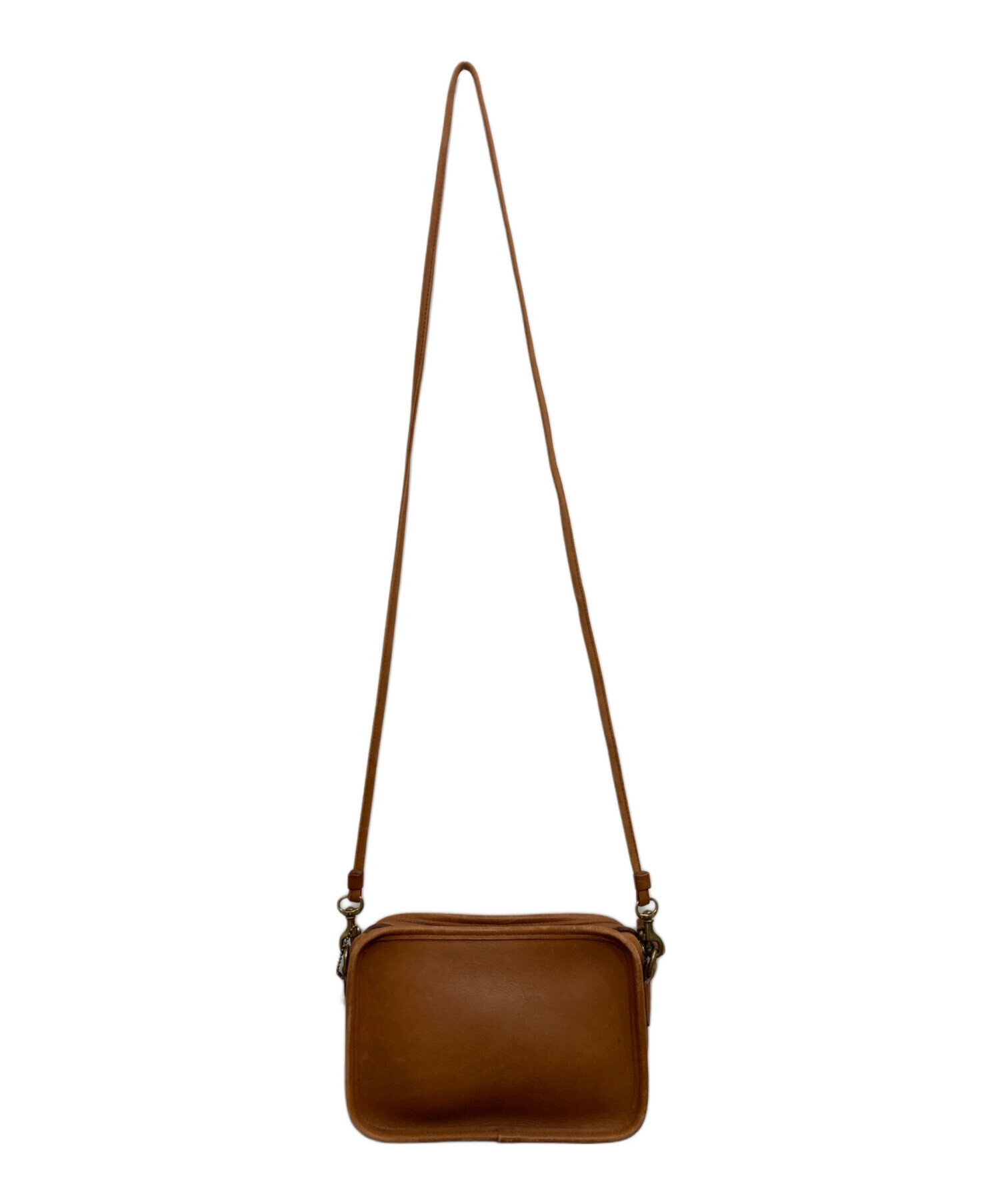中古・古着通販】COACH (コーチ) ショルダーバッグ ブラウン｜ブランド