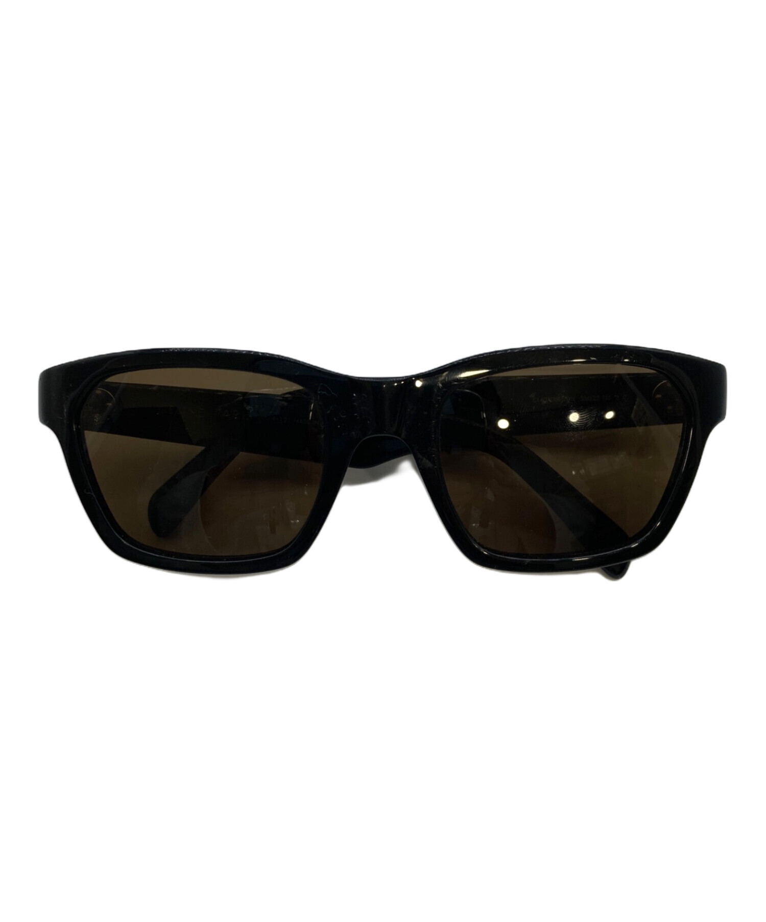 中古美品　CELINE ブラック サングラス ラウンド型 CELINE（セリーヌ） サングラス BLACKFRAME 41 ブラックフレーム