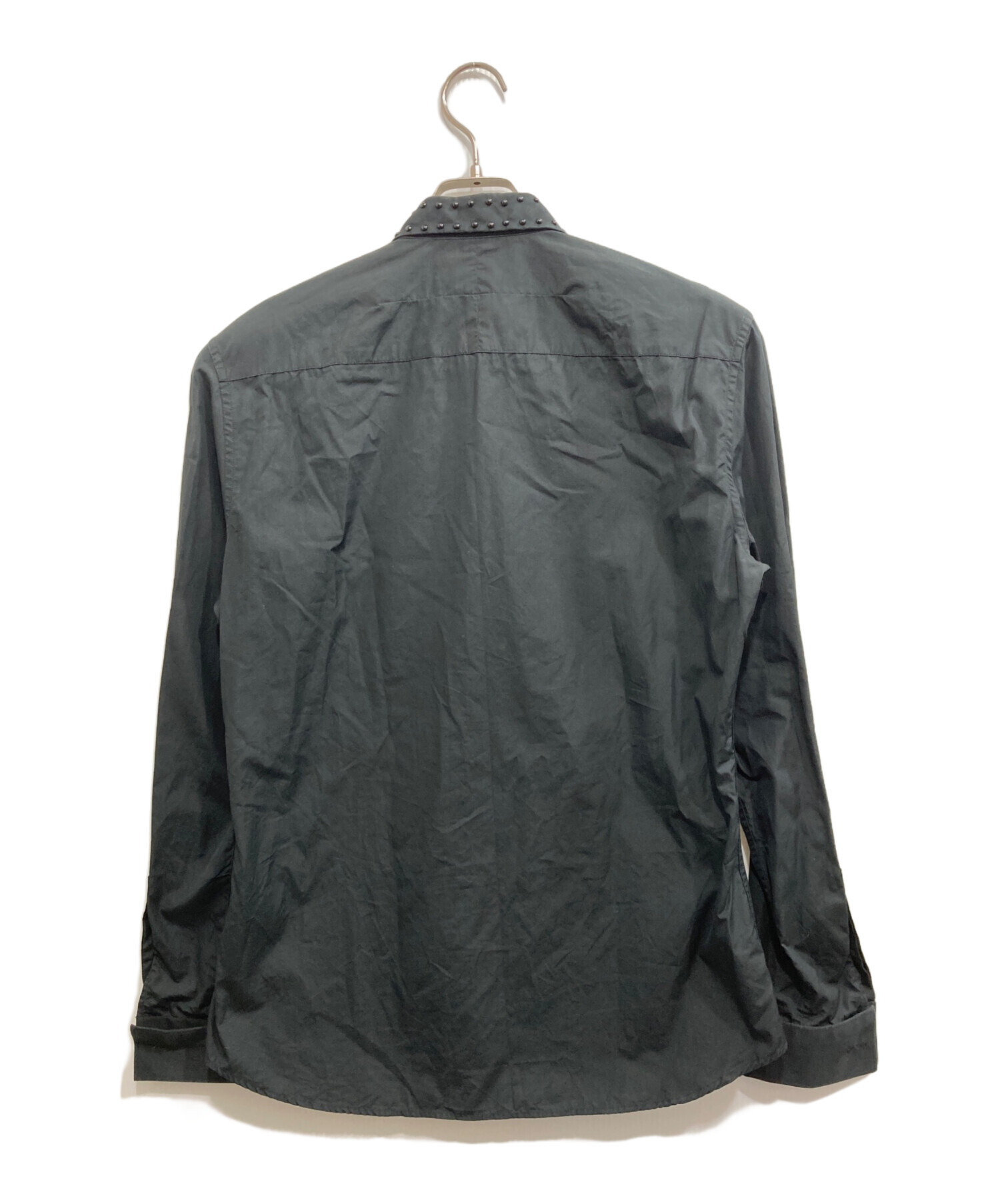 中古・古着通販】GIVENCHY (ジバンシィ) スタッズシャツ ブラック
