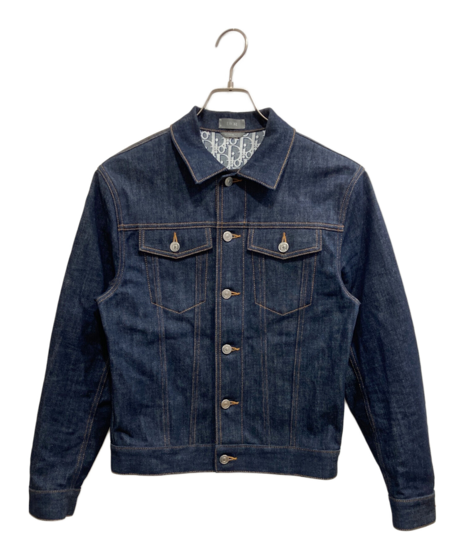 中古・古着通販】Dior (ディオール) Oblique Raw Cotton Denim Jacket