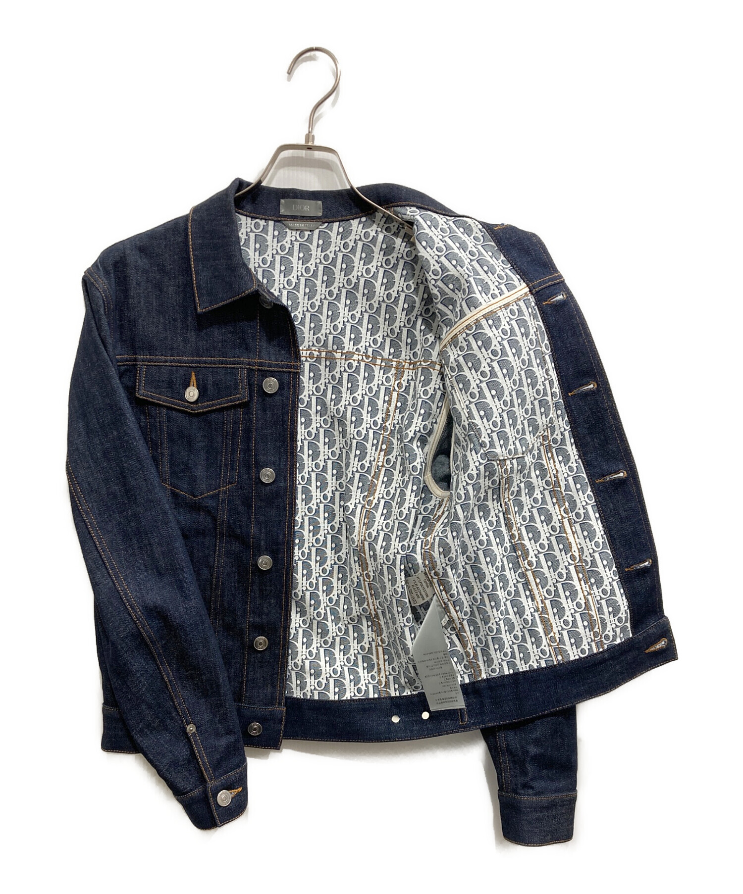 中古・古着通販】Dior (ディオール) Oblique Raw Cotton Denim Jacket