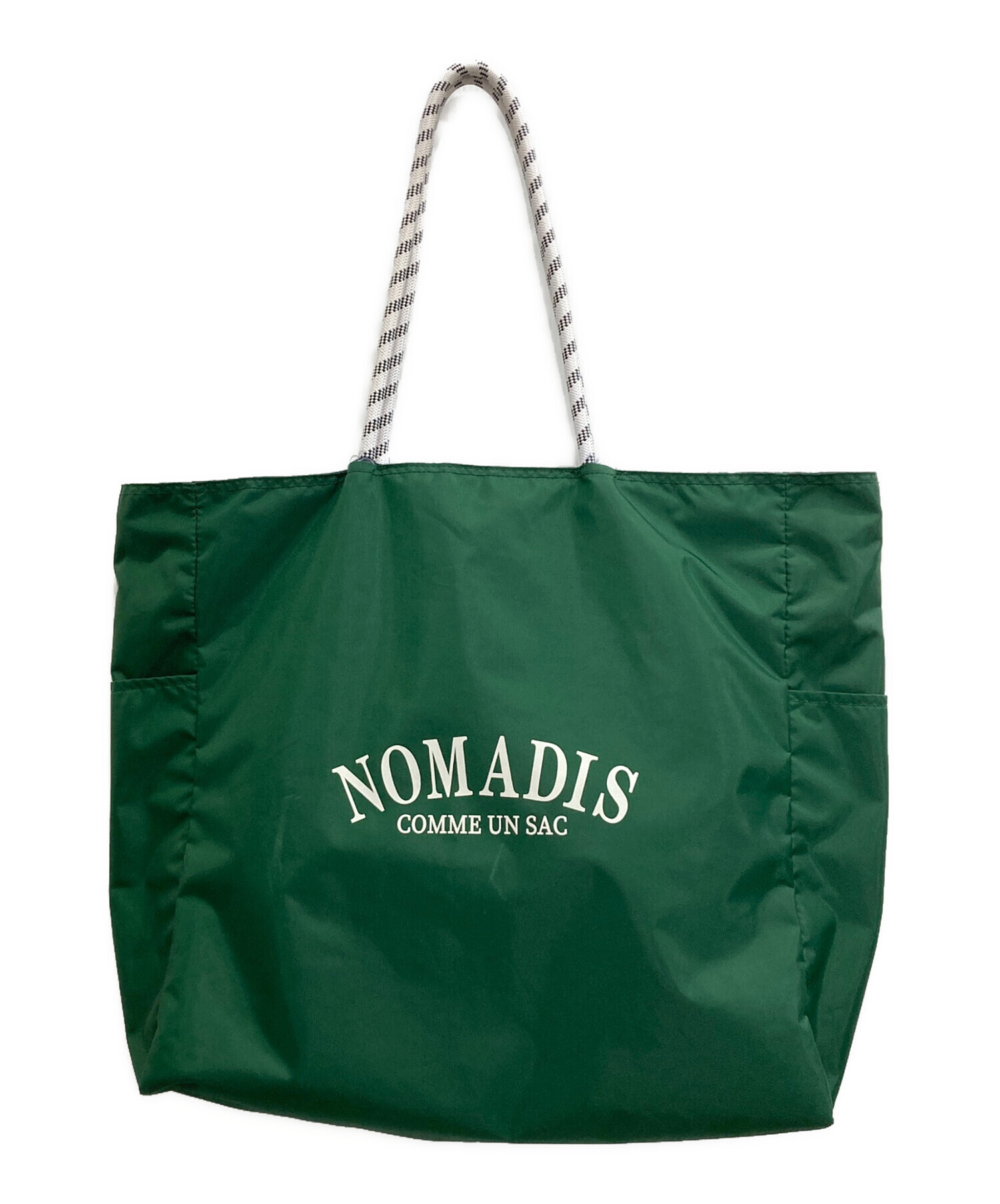 中古・古着通販】NOMADIS (ノマディス) ロゴ リバーシブル トート