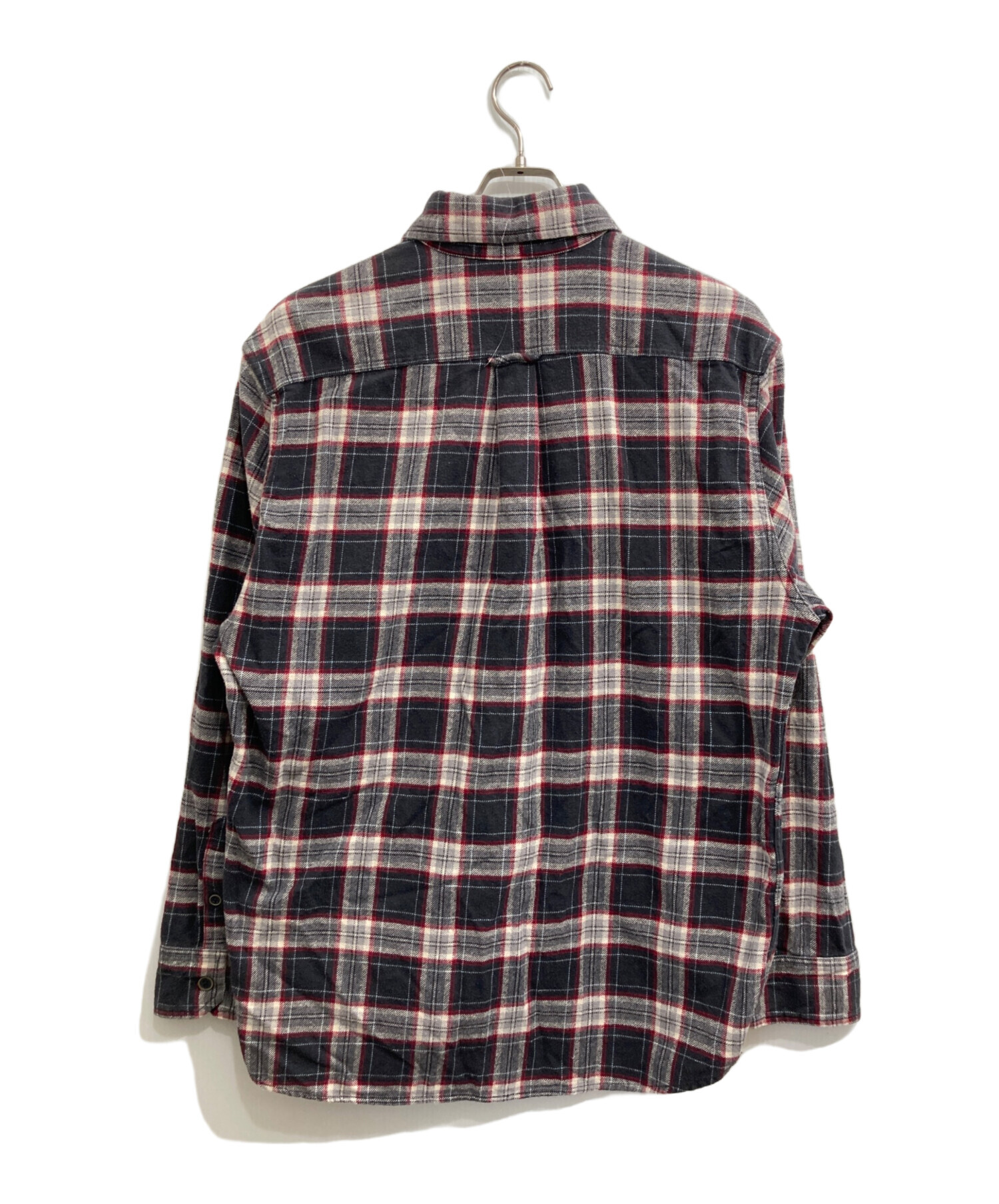 中古・古着通販】CarHartt (カーハート) ネルシャツ ブラック サイズ:L