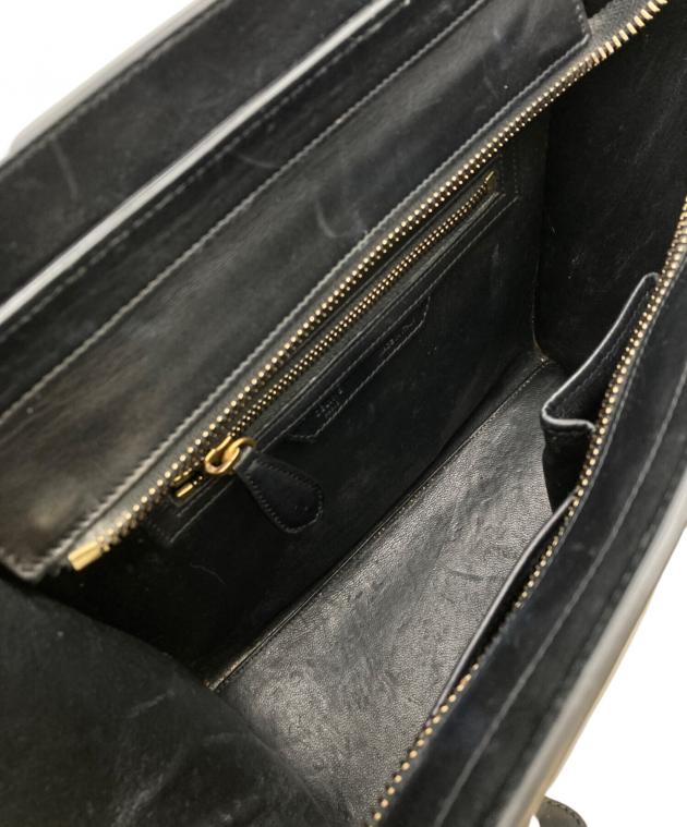 未使用　CELINE ミンクタッチ 中古・古着通販】CELINE (セリーヌ) ラゲージマイクロショッパー