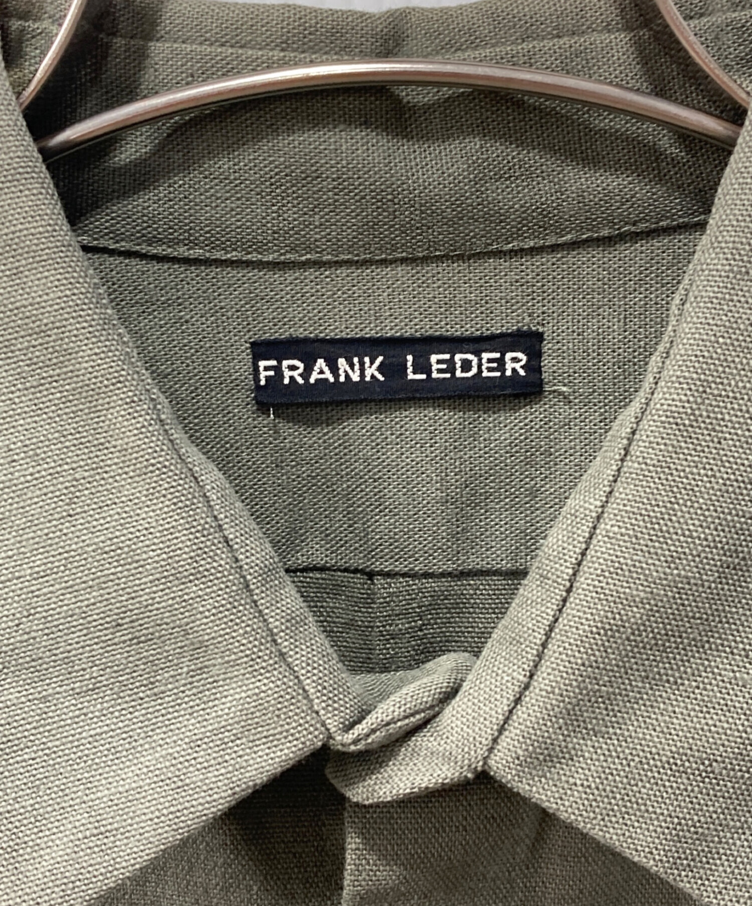 中古・古着通販】FRANK LEDER (フランクリーダー) コットンシャツ 