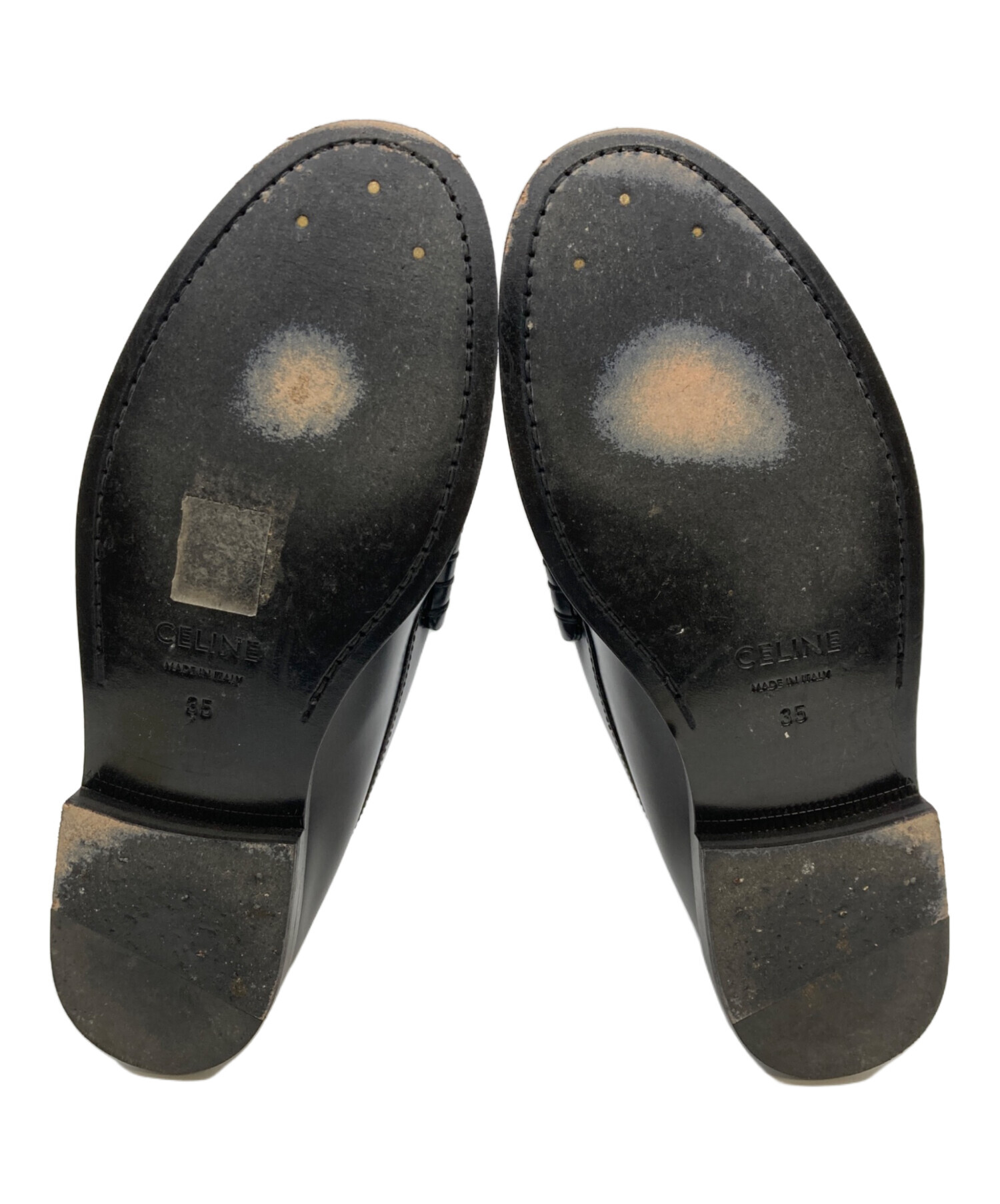 中古・古着通販】CELINE (セリーヌ) タッセルローファー ブラック