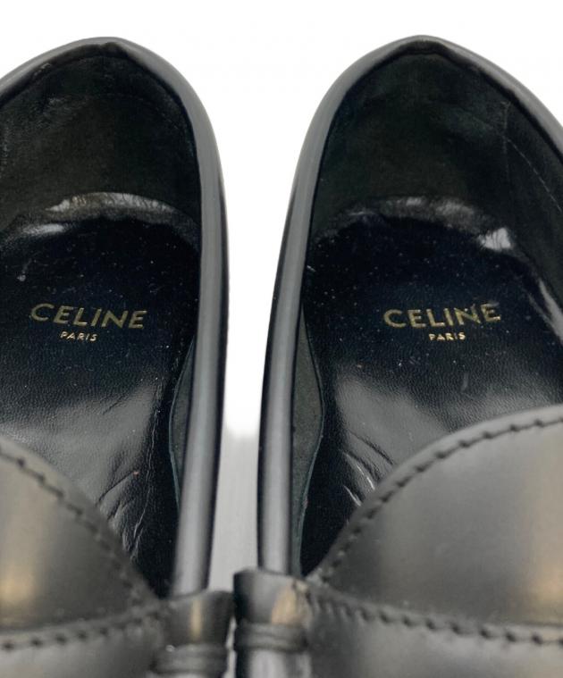 中古・古着通販】CELINE (セリーヌ) タッセルローファー ブラック