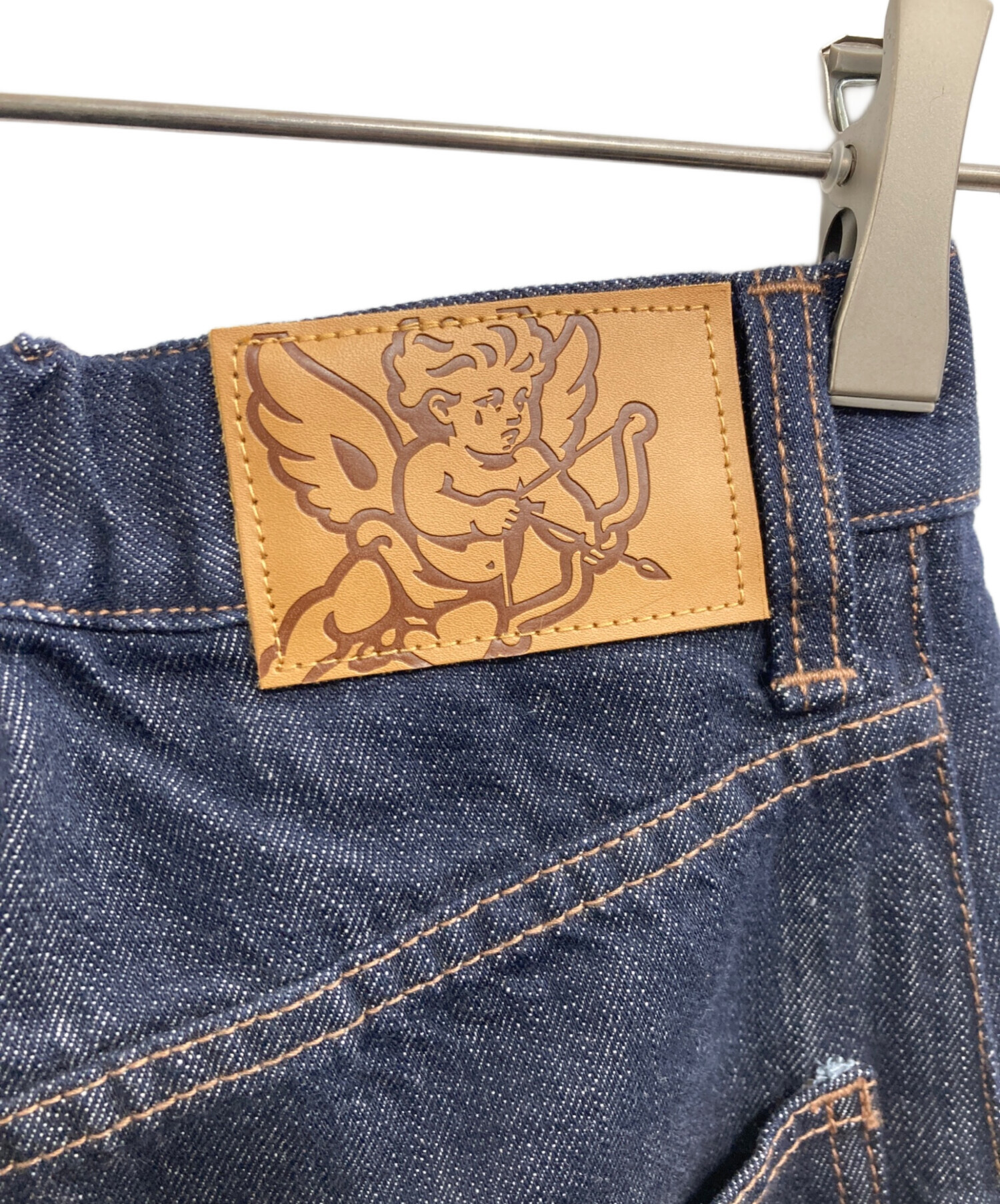 パンツ GOD ONLY KNOWS DENIM PANTS 中古・古着通販】GOD ONLY KNOWS (ゴッドオンリーノウズ) ワイドデニム