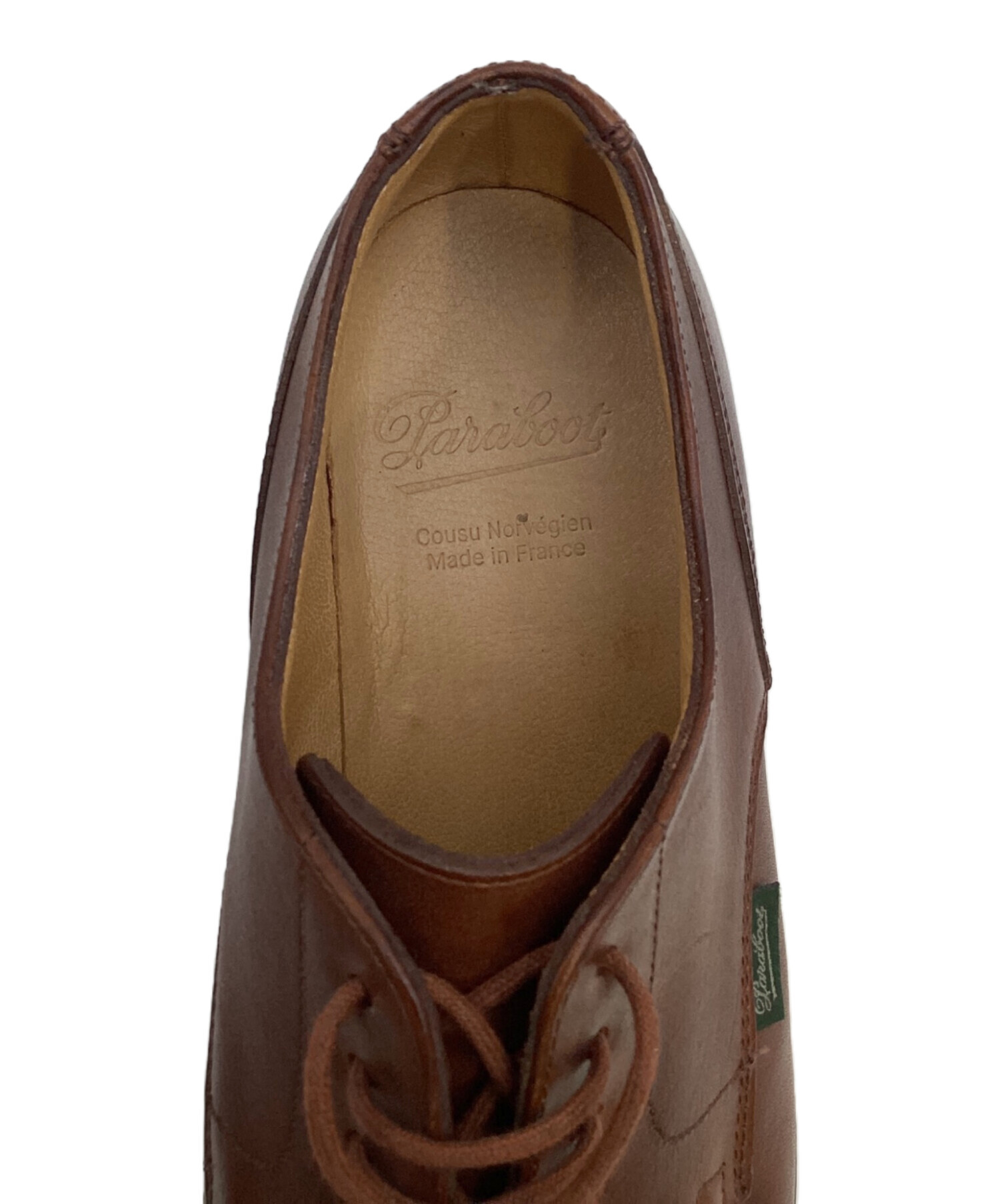 Paraboot ブラウン ドレスシューズ 中古・古着通販】PARABOOT (パラブーツ) ドレドレスシューズ /CHAMBORD