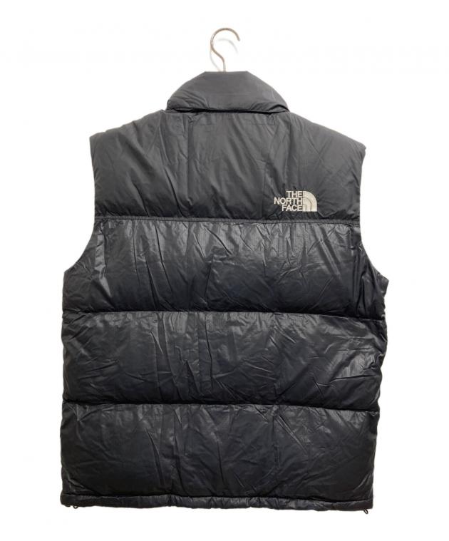 90s THE NORTH FACE ブラック ダウンベスト 中古・古着通販】THE NORTH FACE (ザ ノース フェイス) 90s ヌプシ