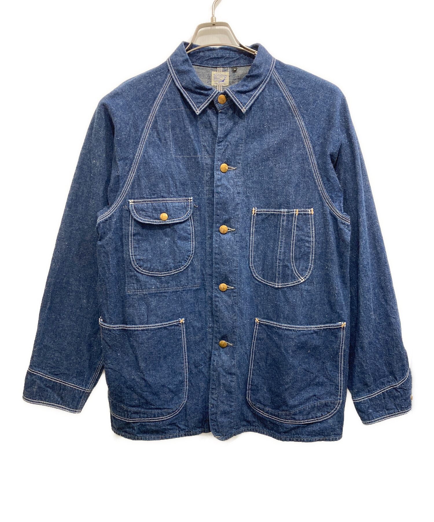 or Slow オアスロウ　デニムカバーオール　インディゴ 中古・古着通販】orSlow (オアスロウ) DENIM COVER ALL/50's デニム
