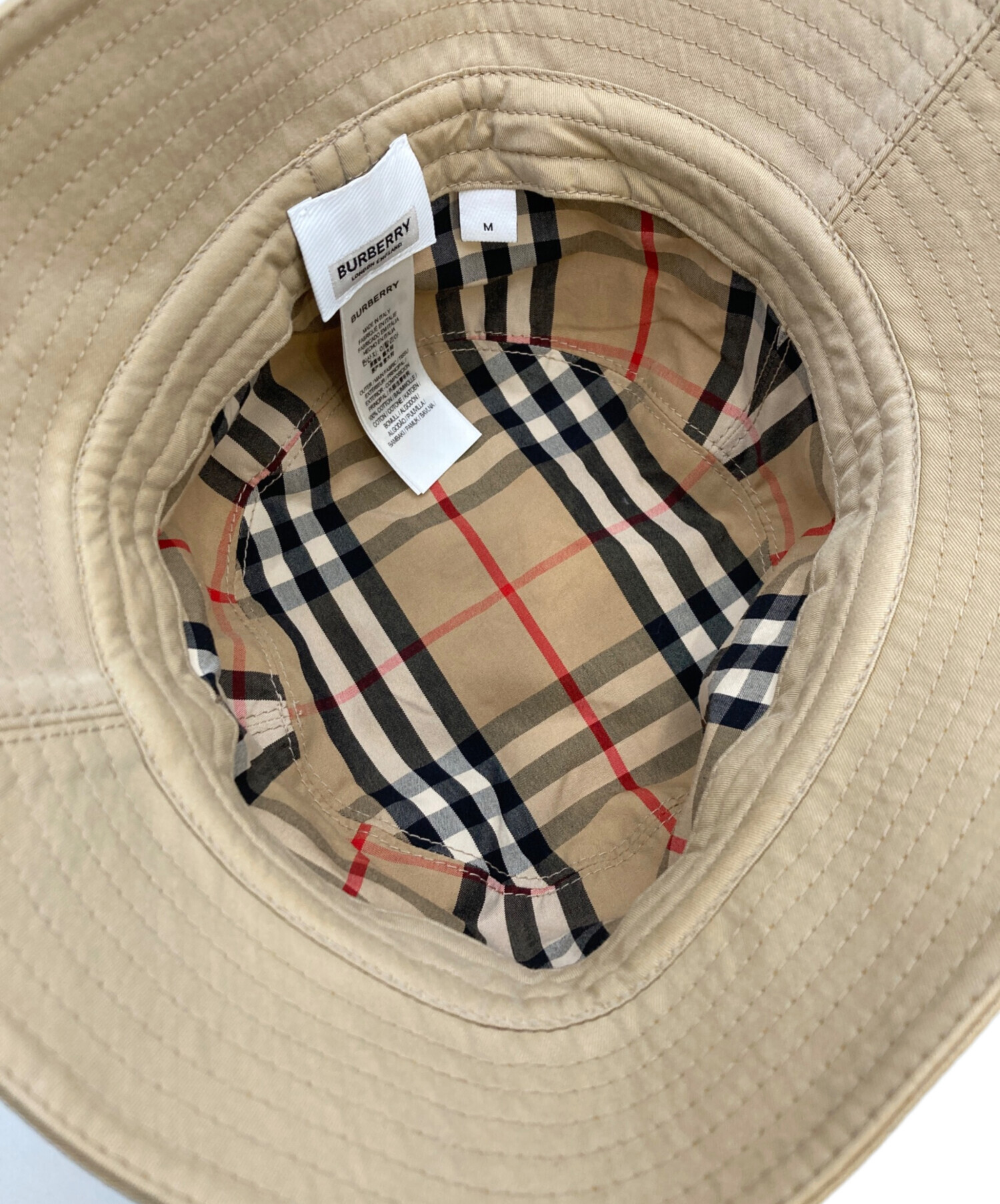 中古・古着通販】BURBERRY (バーバリー) エンブロイダードロゴコットン