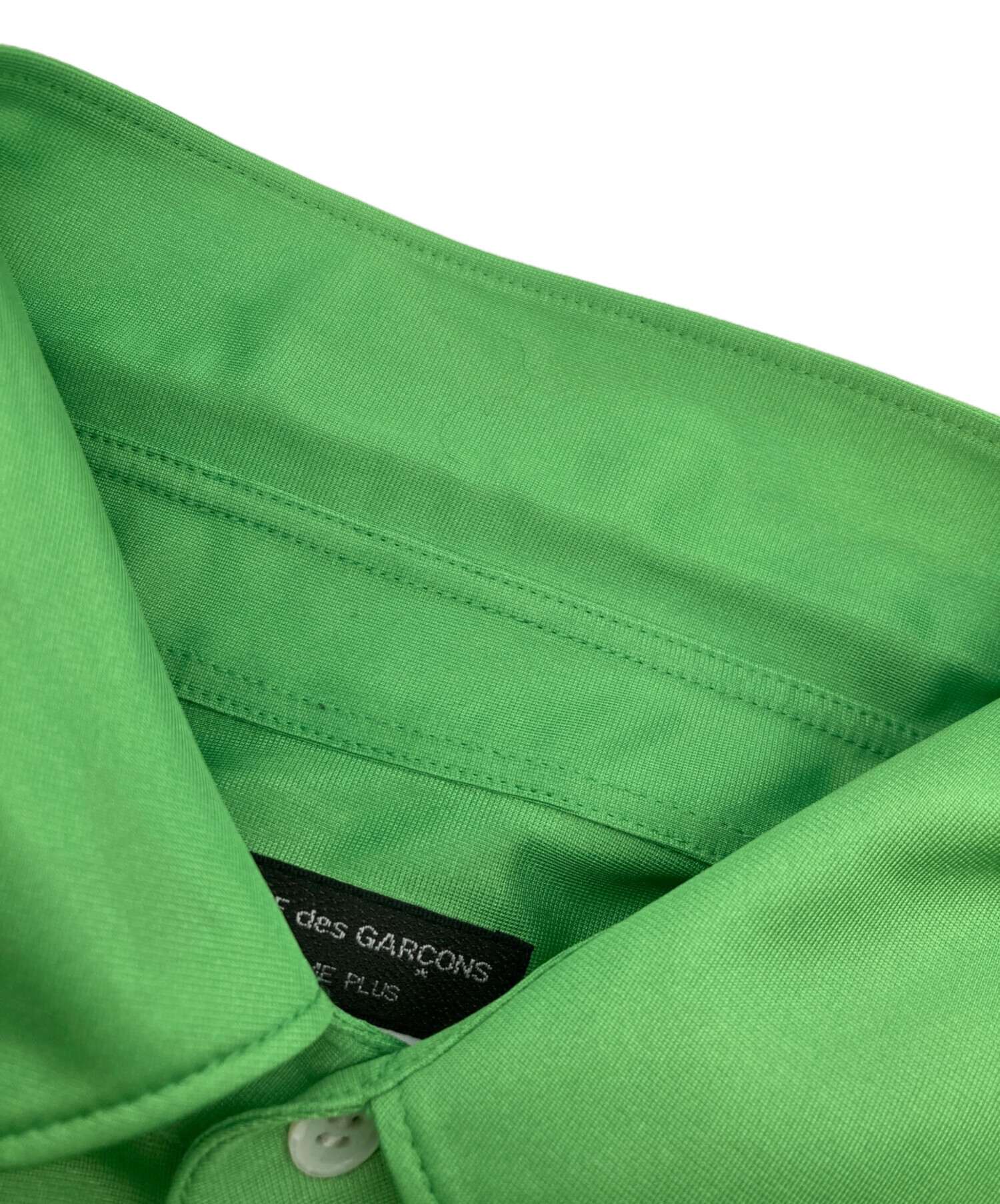 COMME des GARÇONS HOMME グリーン長袖シャツ 中古・古着通販】COMME des GARCONS HOMME PLUS (コムデギャルソンオム