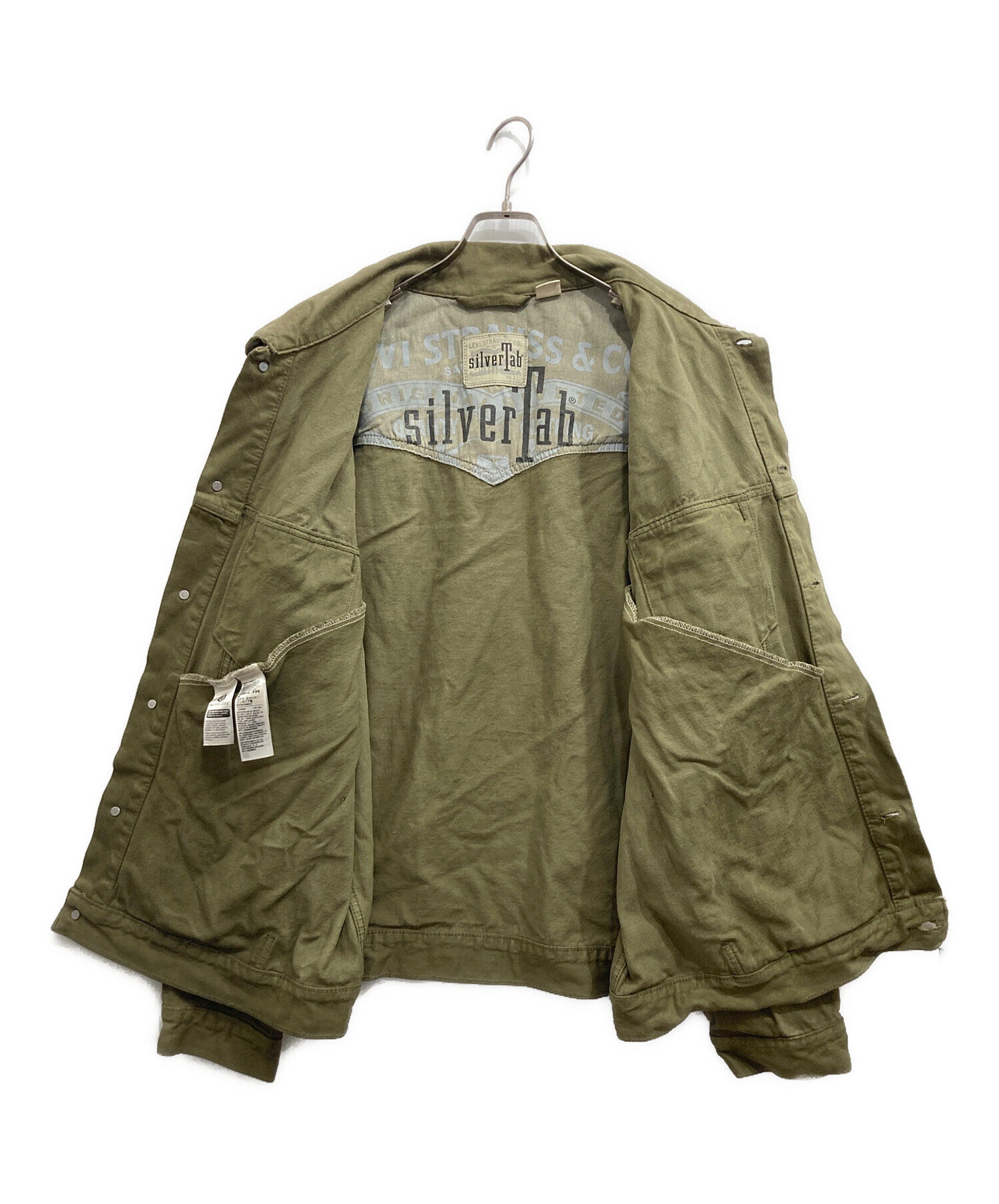 中古・古着通販】LEVI'S (リーバイス) トラッカージャケット グリーン