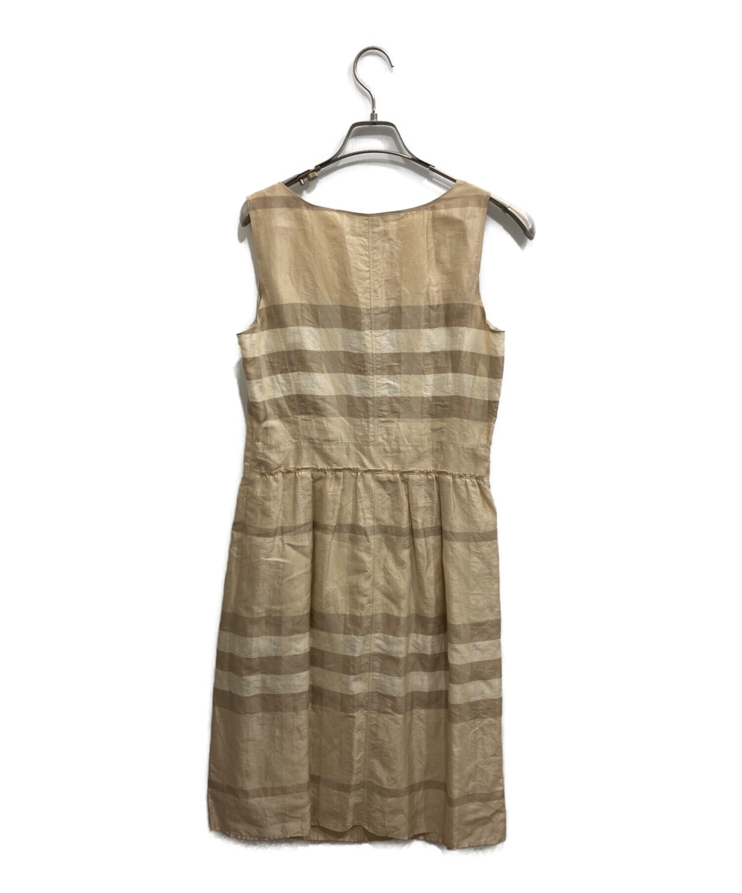 中古・古着通販】BURBERRY (バーバリー) ノースリーブワンピース